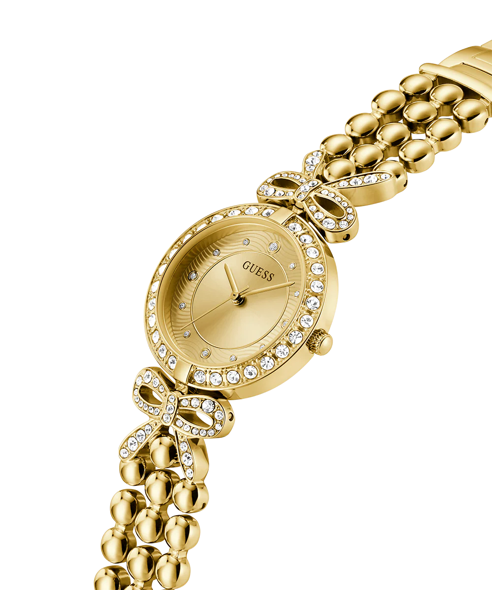GUESS Ladies Gold Tone Analog Watch - Image 2