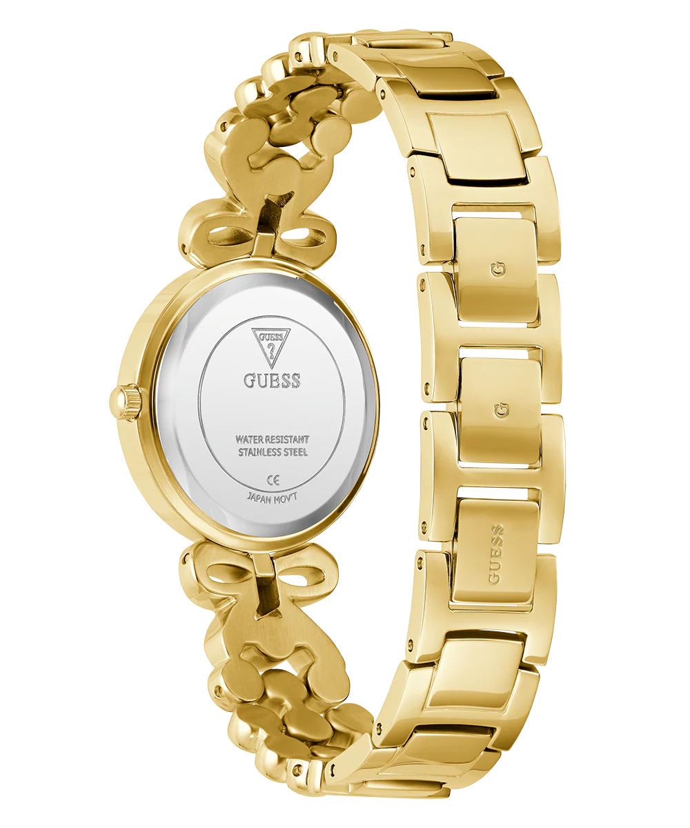 GUESS Ladies Gold Tone Analog Watch - Image 6
