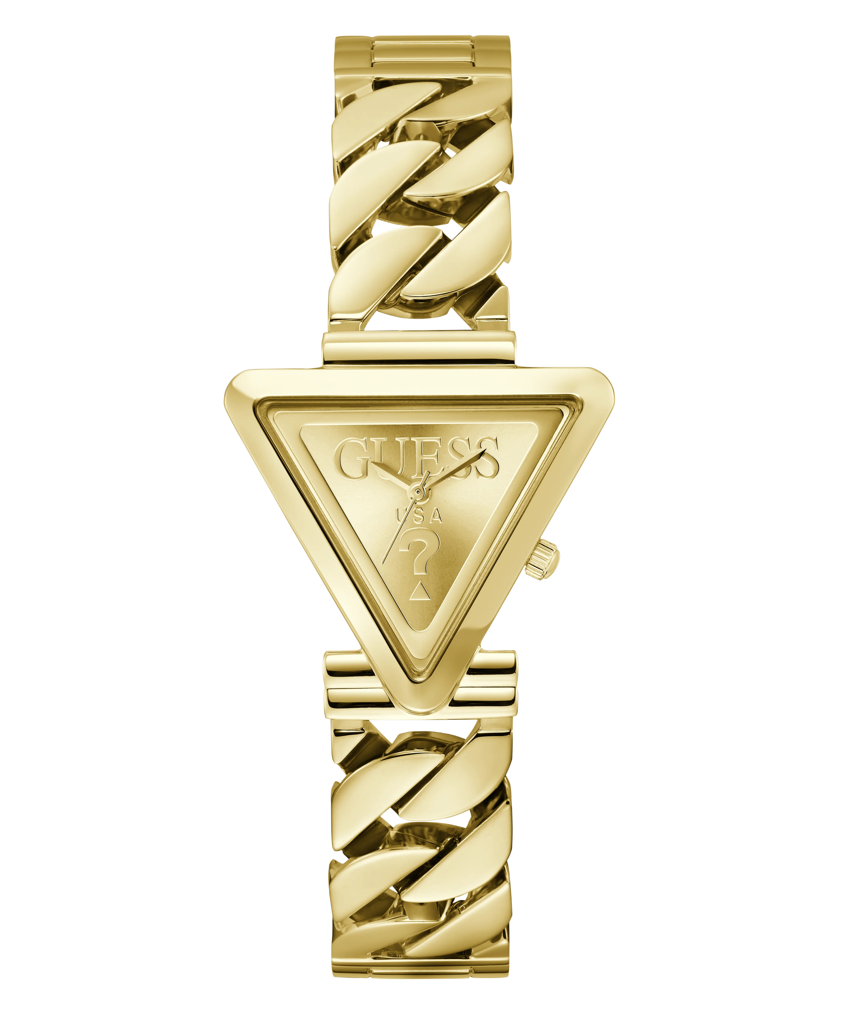 GUESS Ladies Gold Tone Analog Watch - Image 4