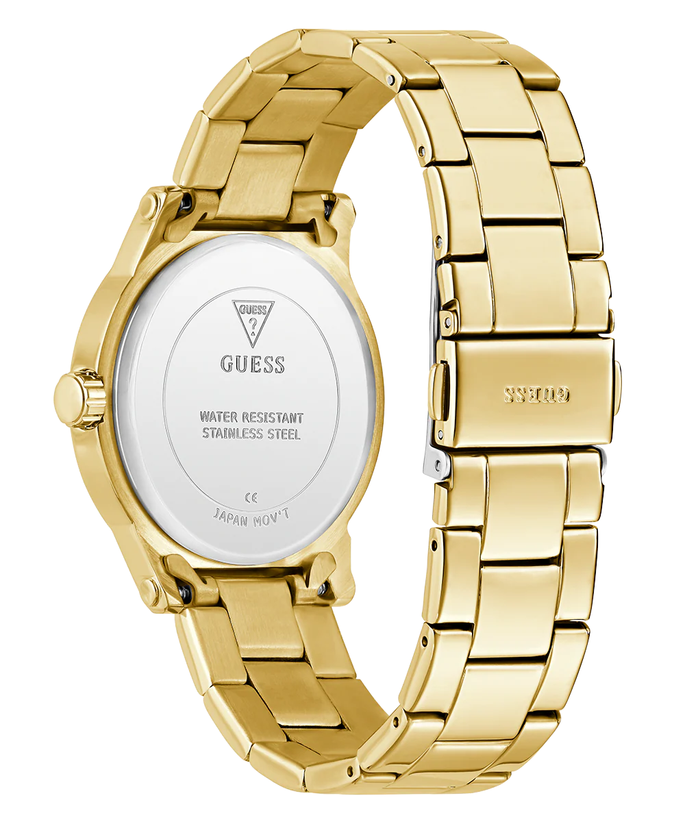 GUESS Ladies Gold Tone Analog Watch - Image 9