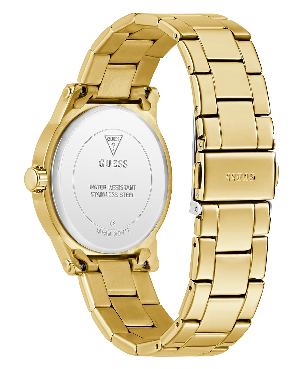 GUESS Ladies Gold Tone Analog Watch - Image 7