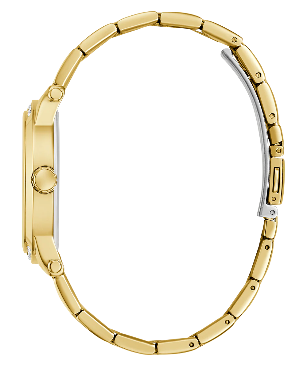 GUESS Ladies Gold Tone Analog Watch - Image 8