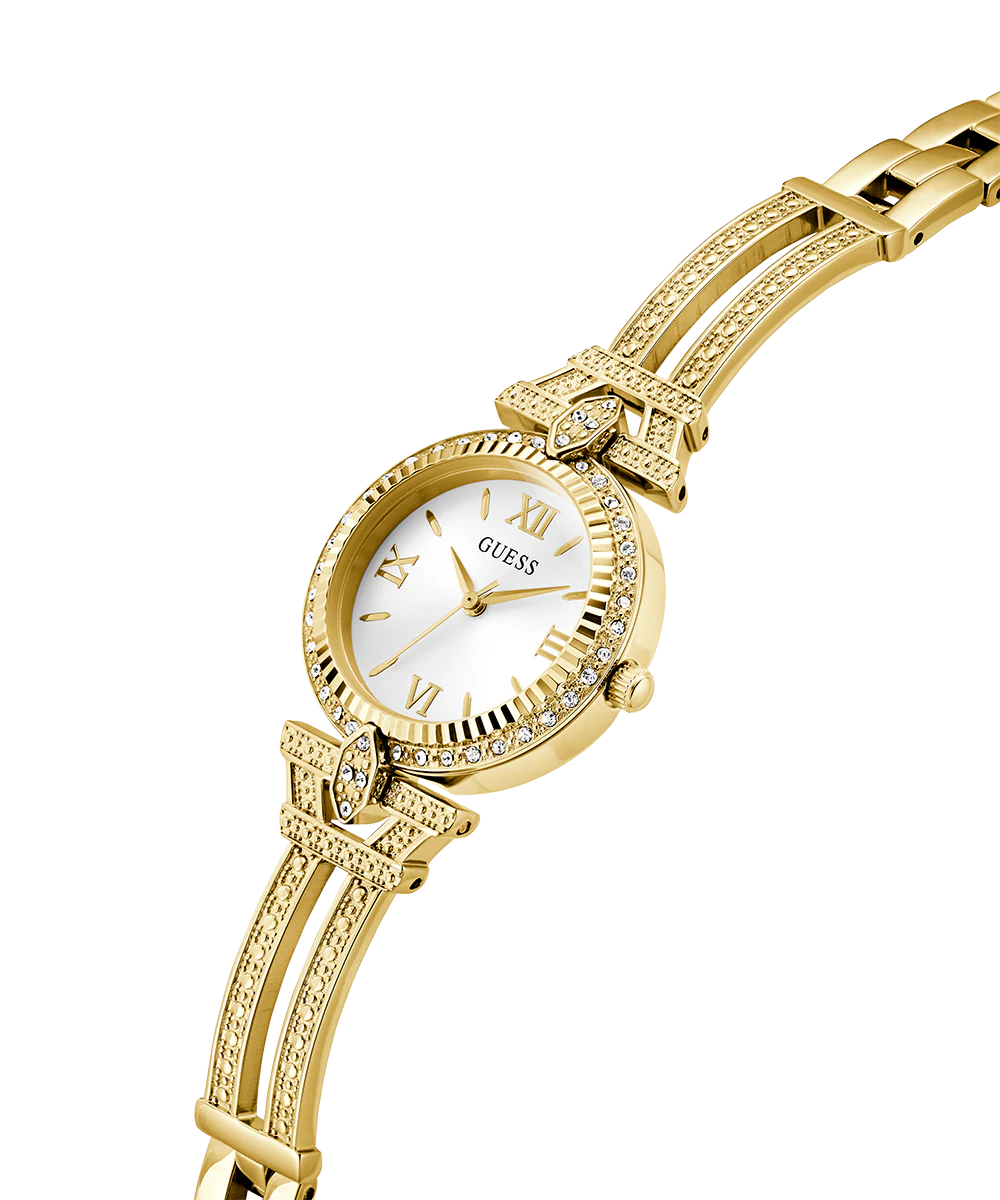 GUESS Ladies Gold Tone Analog Watch - Image 2