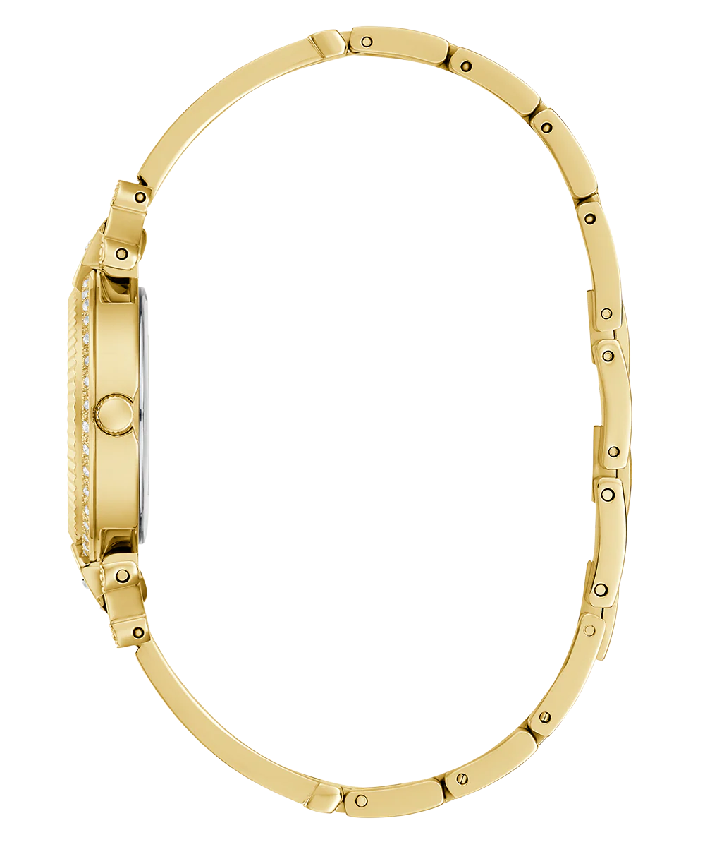 GUESS Ladies Gold Tone Analog Watch - Image 8