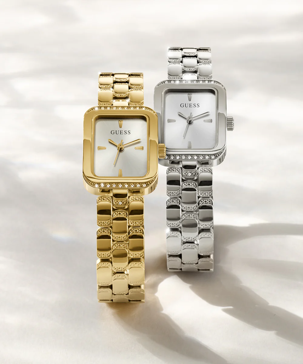 GUESS Ladies Gold Tone Analog Watch - Image 3