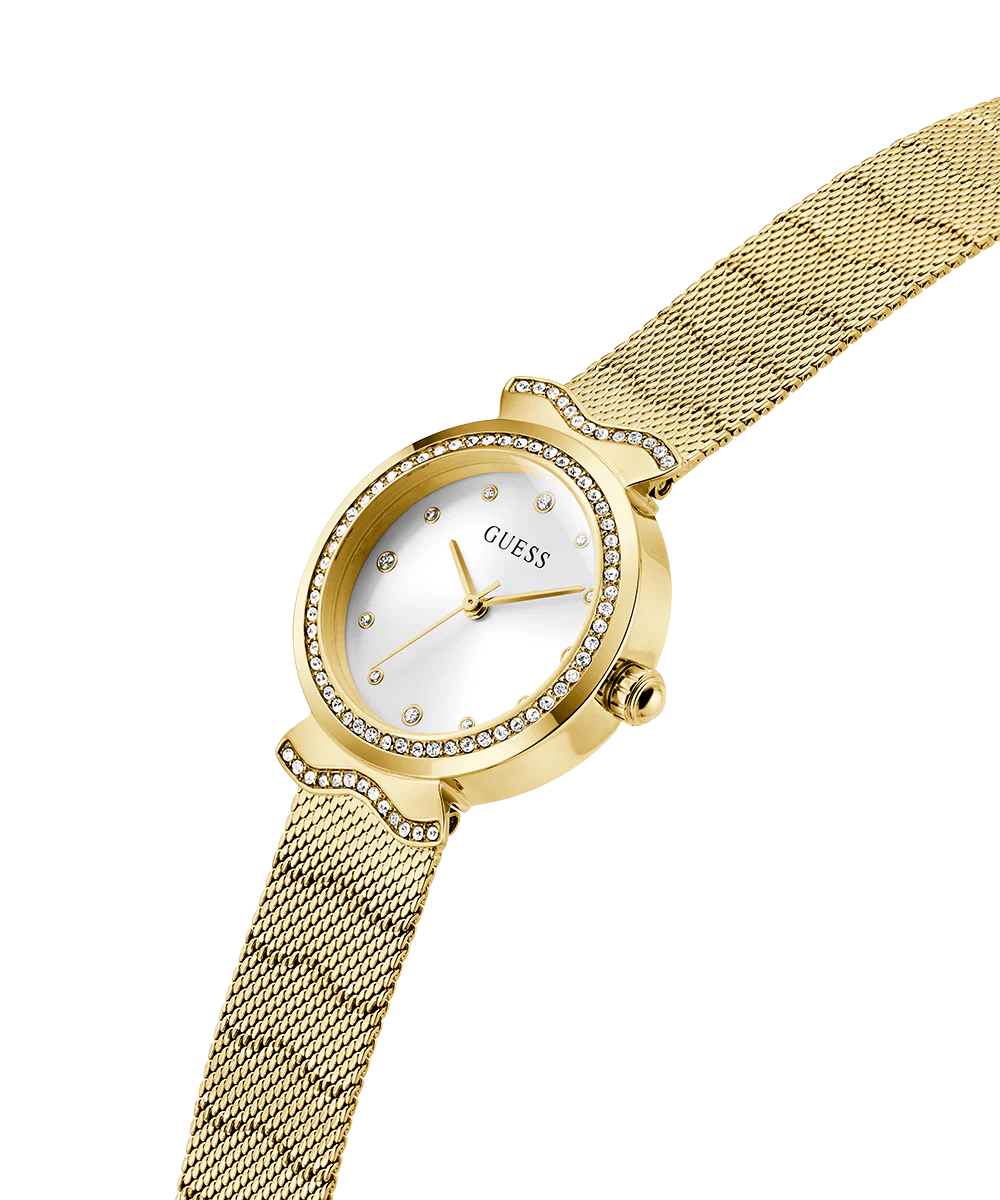 GUESS Ladies Gold Tone Analog Watch - Image 2