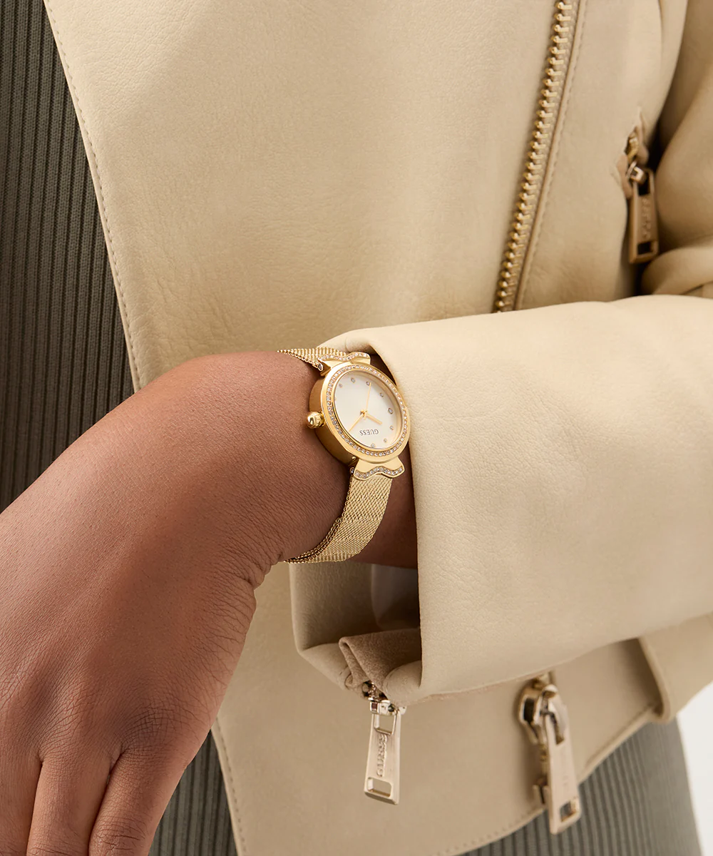 GUESS Ladies Gold Tone Analog Watch - Image 3