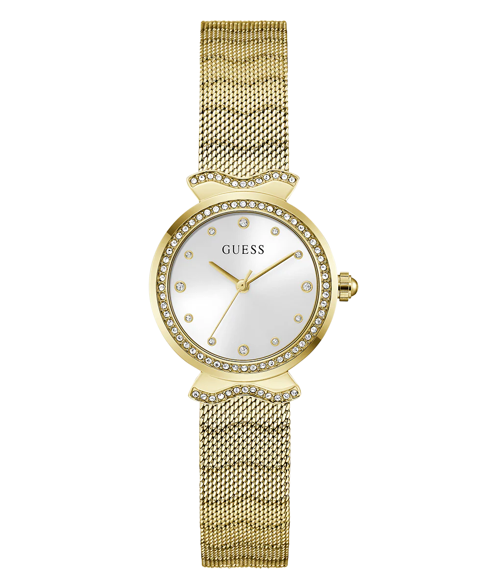 GUESS Ladies Gold Tone Analog Watch - Image 4