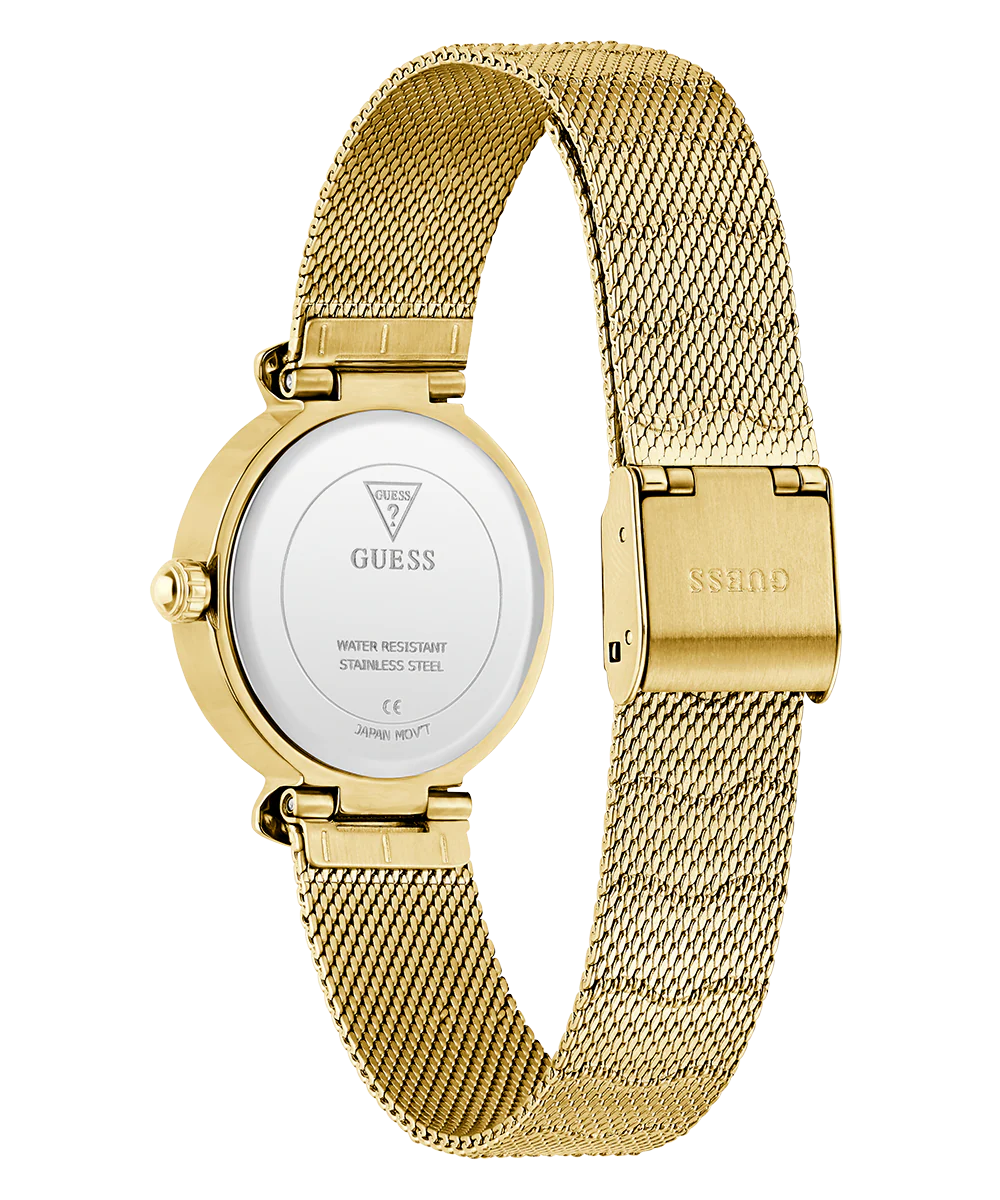 GUESS Ladies Gold Tone Analog Watch - Image 7