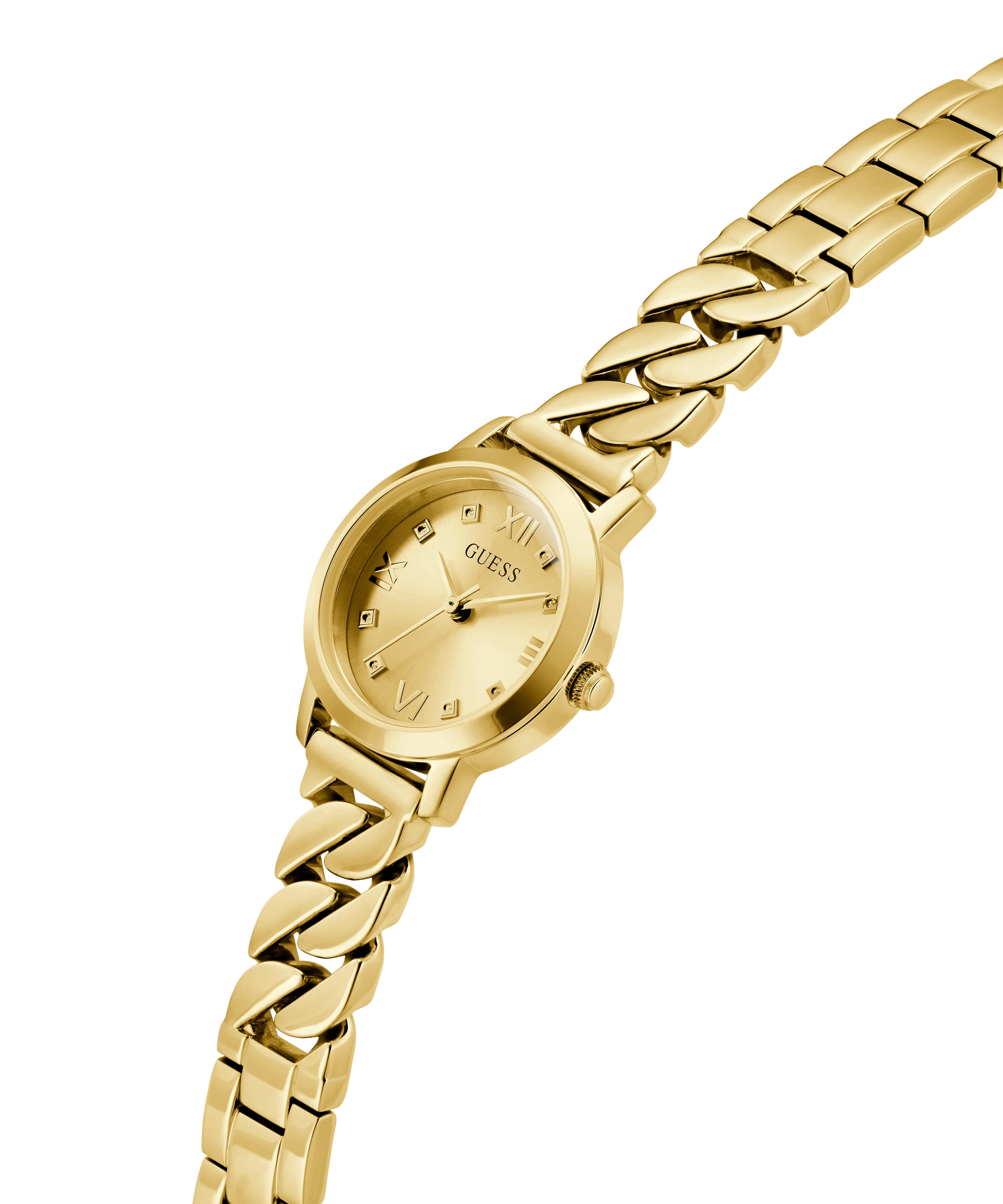 GUESS Ladies Gold Tone Analog Watch - Image 2