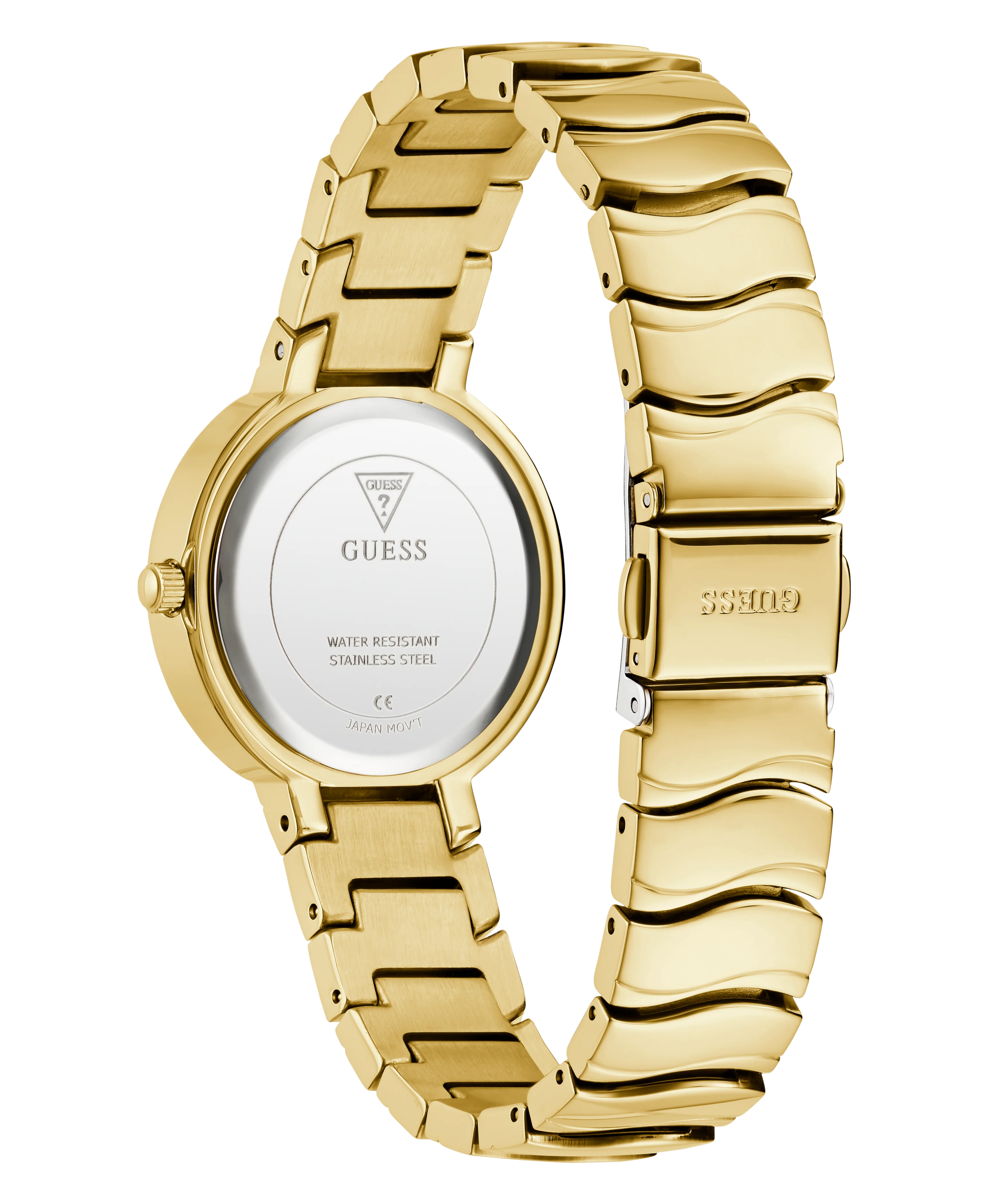 GUESS Ladies Gold Tone Analog Watch - Image 7