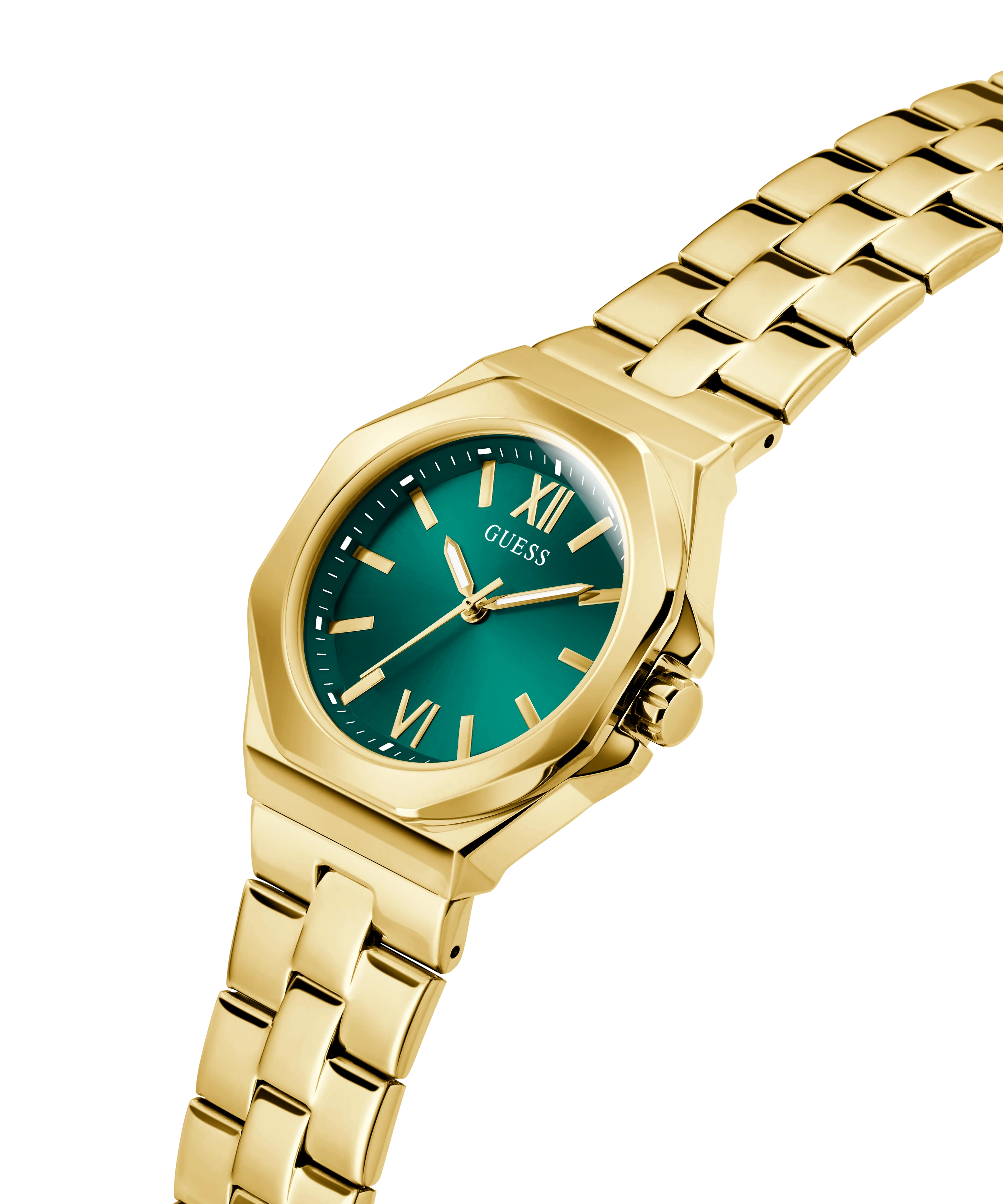 GUESS Ladies Gold Tone Analog Watch - Image 2