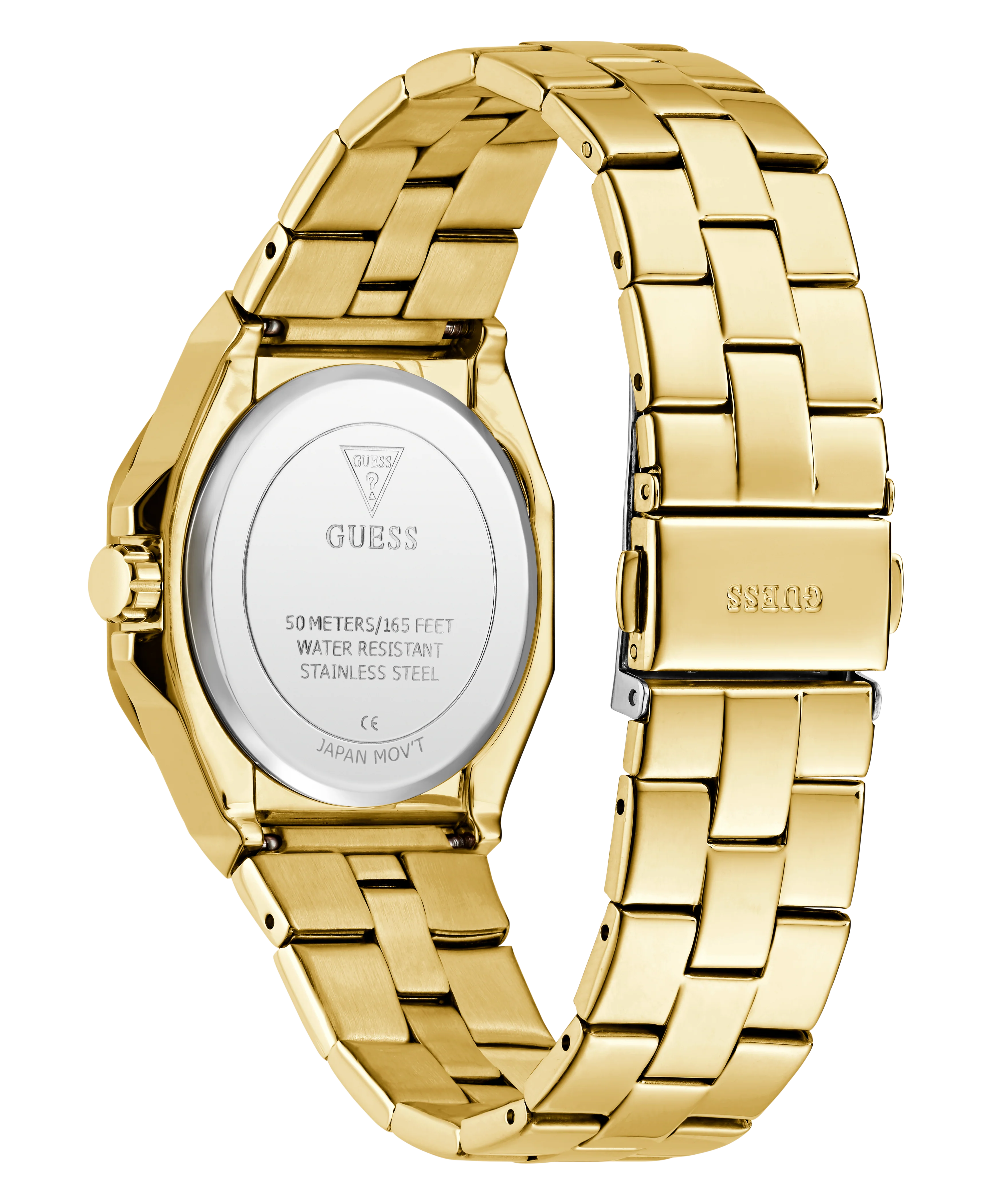 GUESS Ladies Gold Tone Analog Watch - Image 7