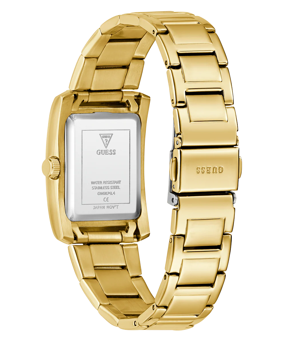 GUESS Ladies Gold Tone Analog Watch - Image 4