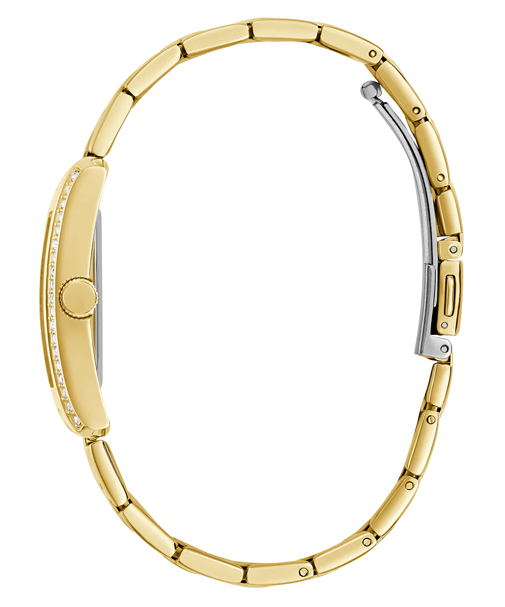 GUESS Ladies Gold Tone Analog Watch - Image 5