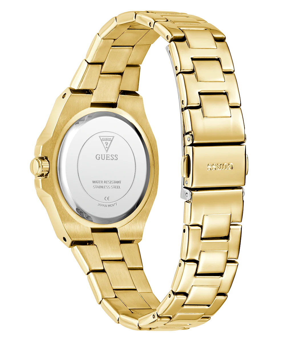GUESS Ladies Gold Tone Analog Watch - Image 6