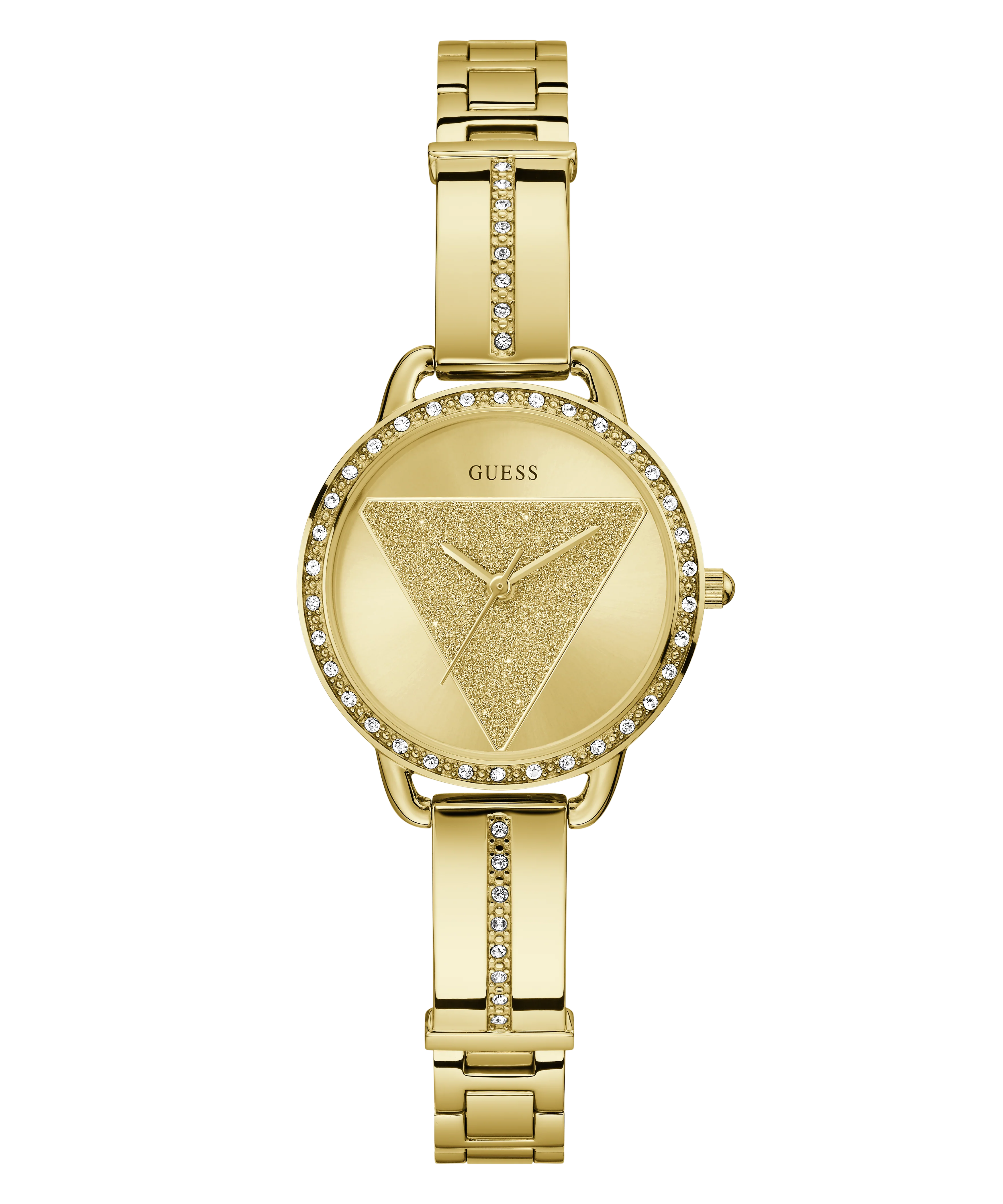 GUESS Ladies Gold Tone Analog Watch - Image 4