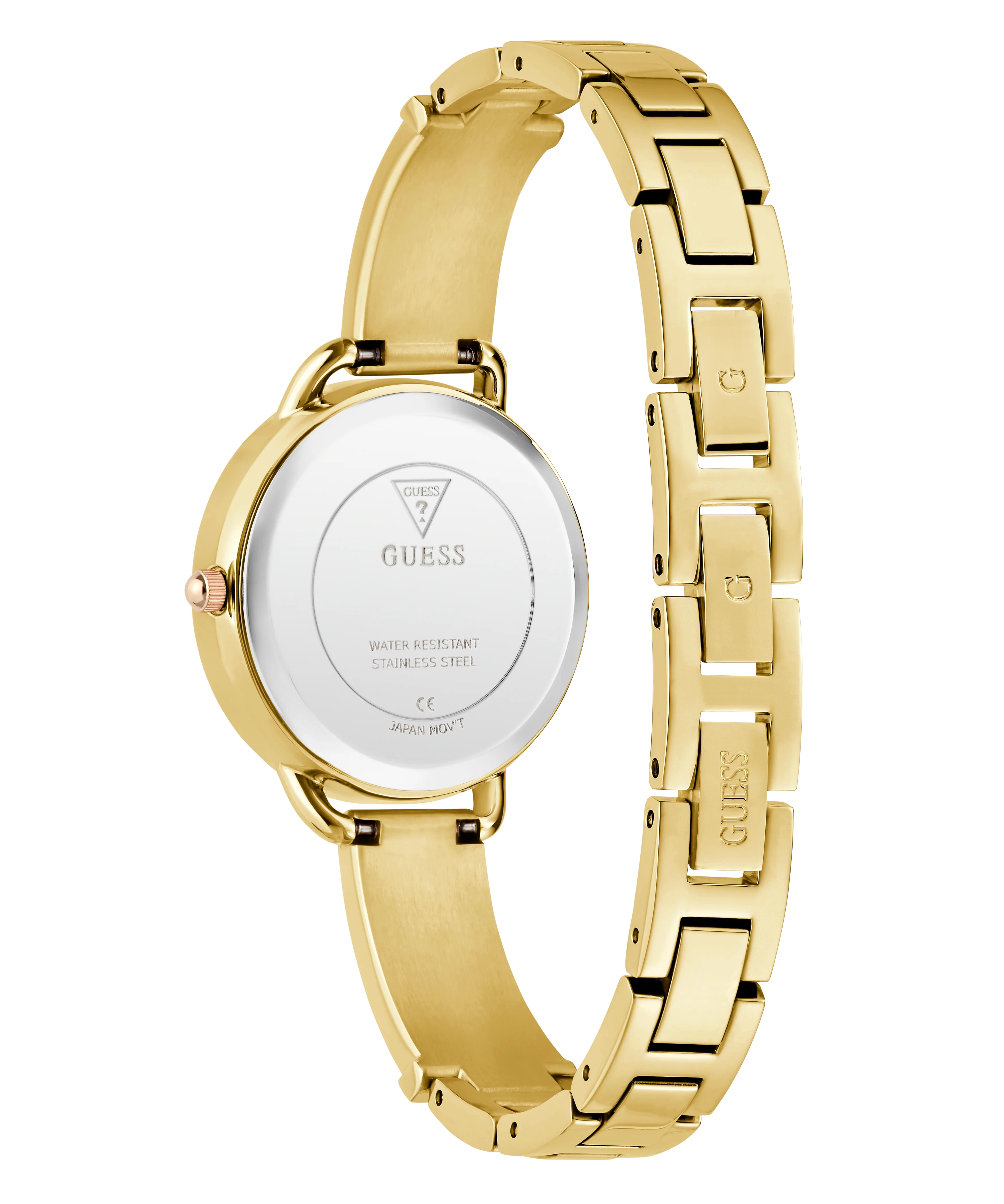 GUESS Ladies Gold Tone Analog Watch - Image 6