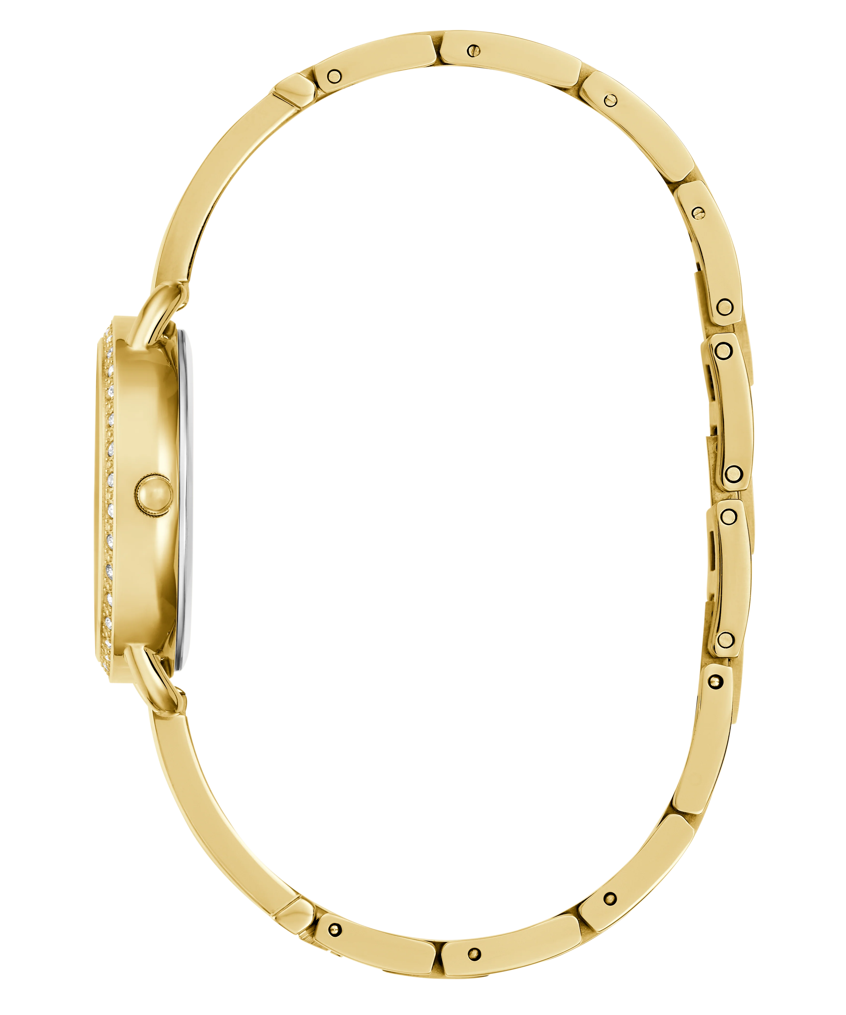 GUESS Ladies Gold Tone Analog Watch - Image 7