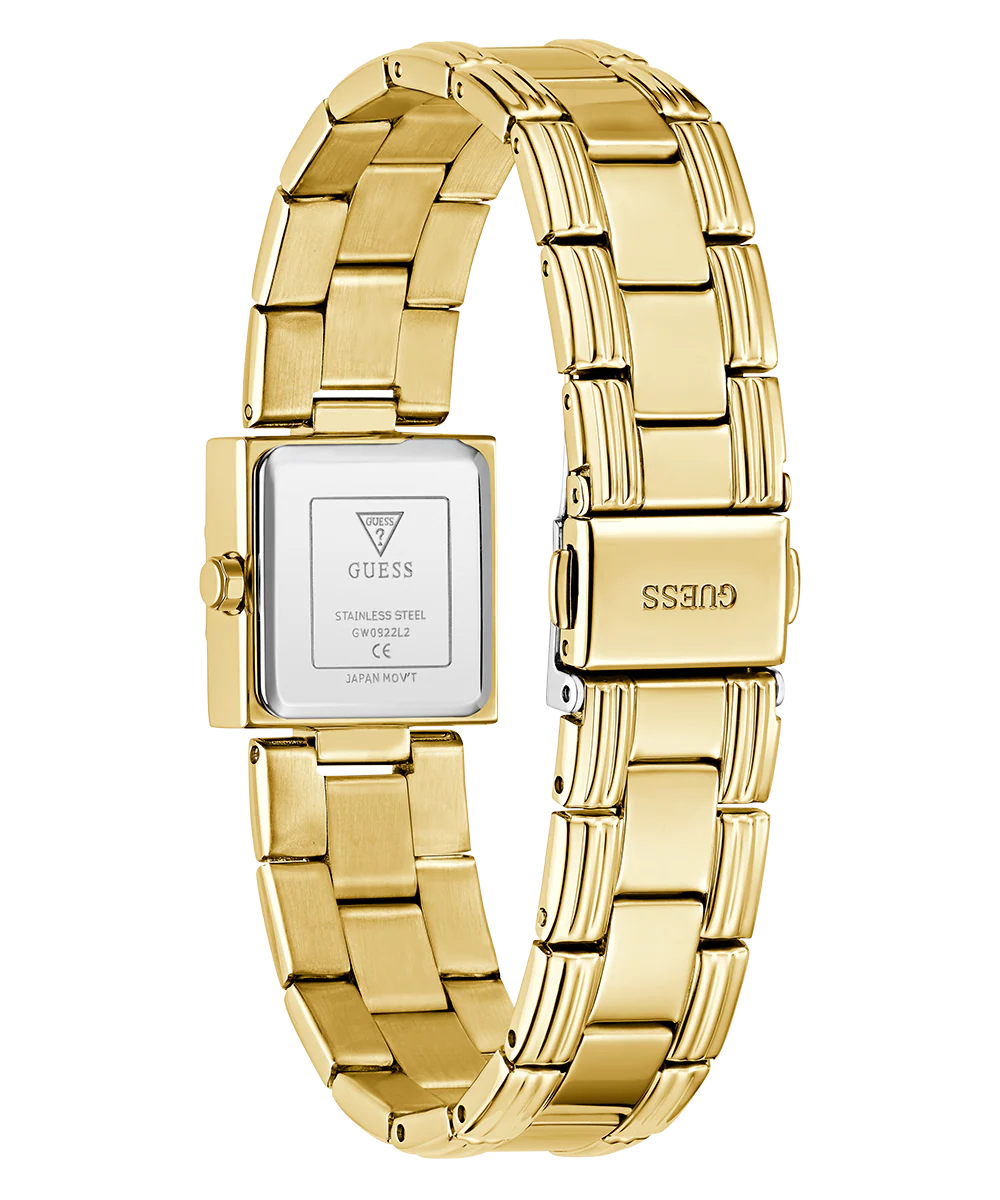 GUESS Ladies Gold Tone Analog Watch - Image 4