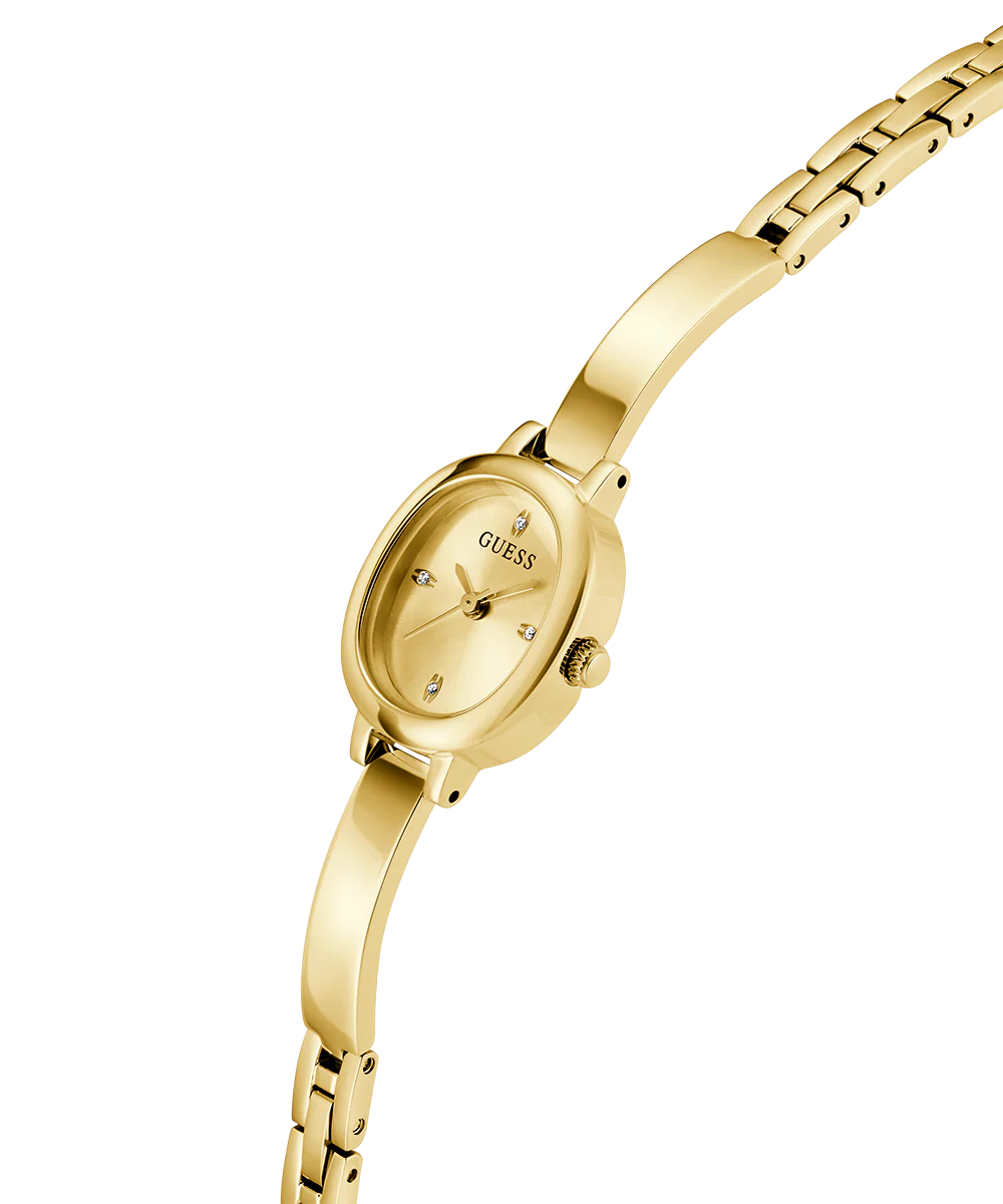 GUESS Ladies Gold Tone Analog Watch - Image 2