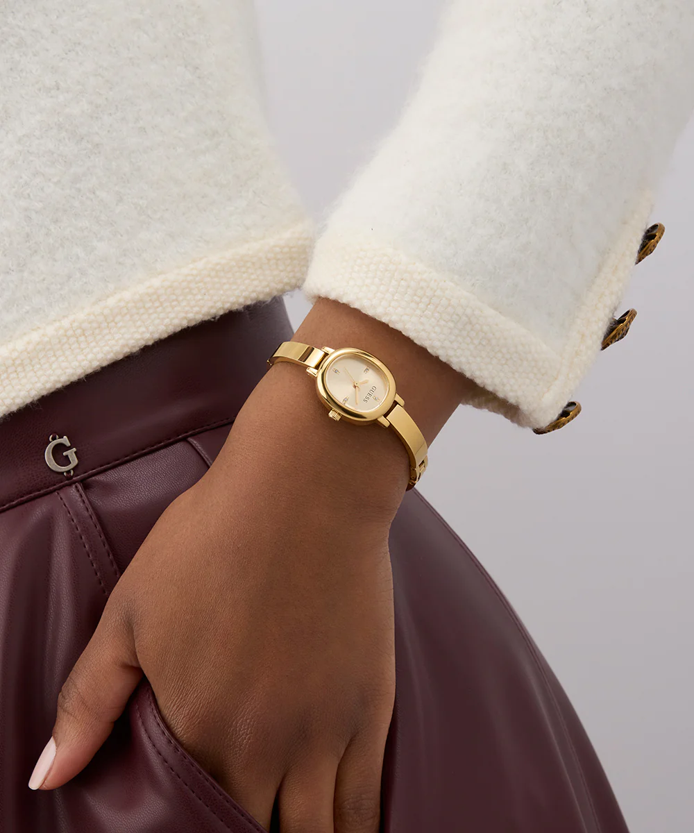 GUESS Ladies Gold Tone Analog Watch - Image 5
