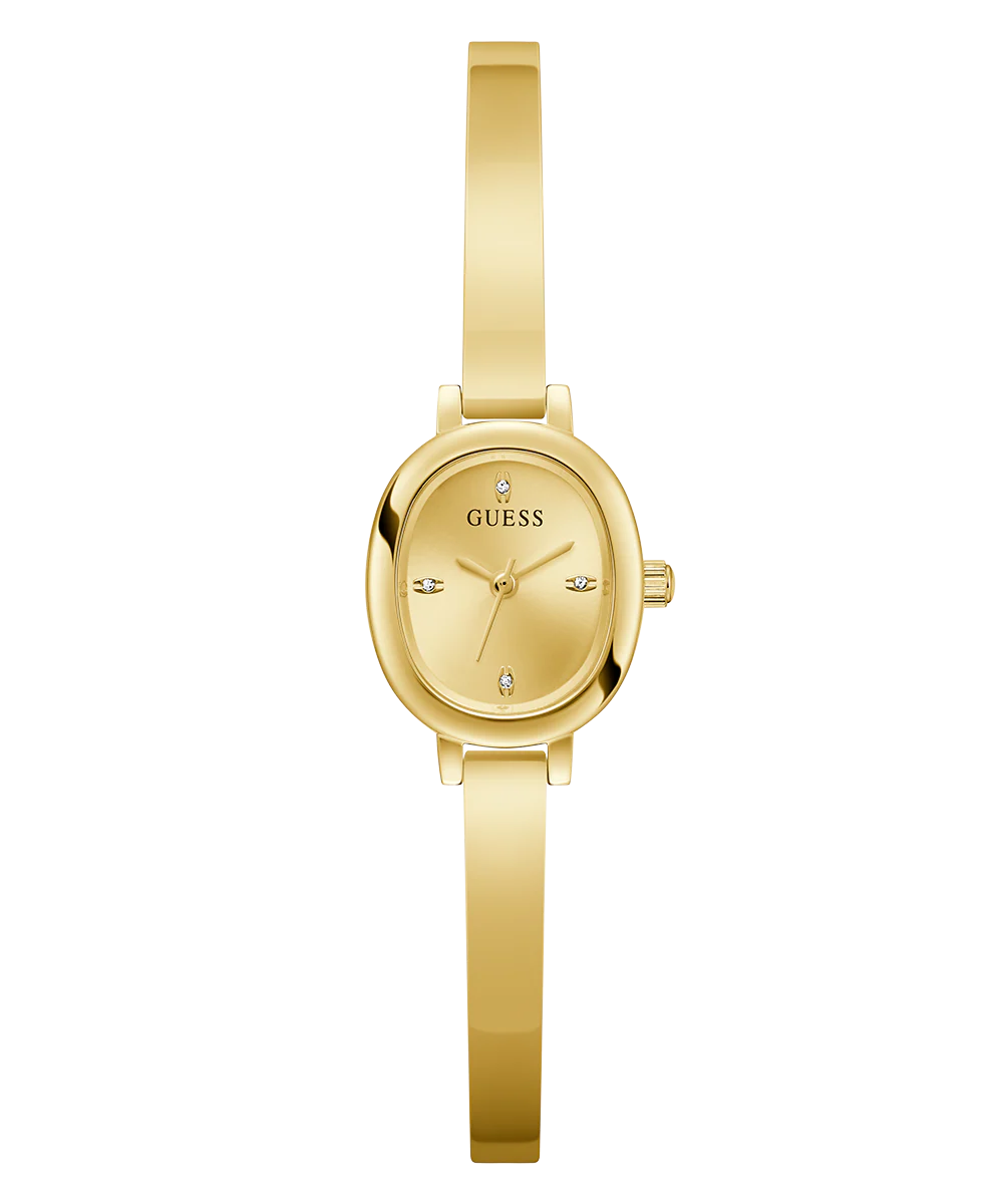 GUESS Ladies Gold Tone Analog Watch - Image 6