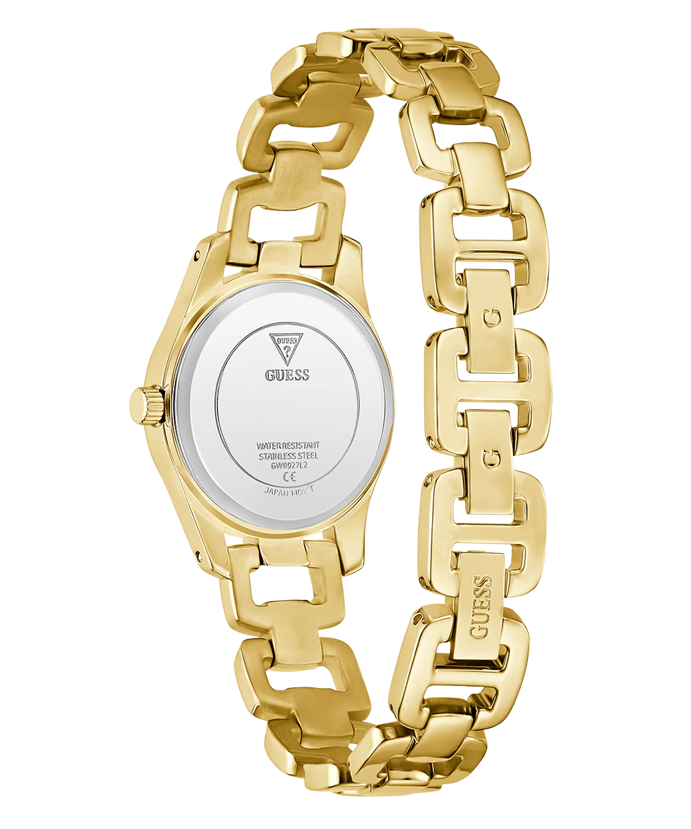 GUESS Ladies Gold Tone Analog Watch - Image 7