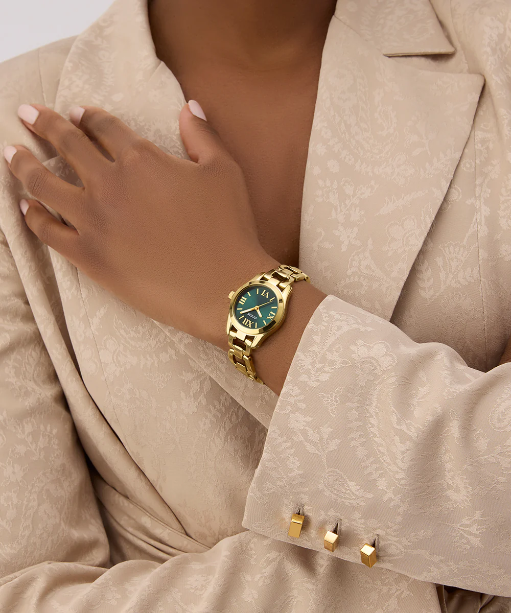 GUESS Ladies Gold Tone Analog Watch - Image 9