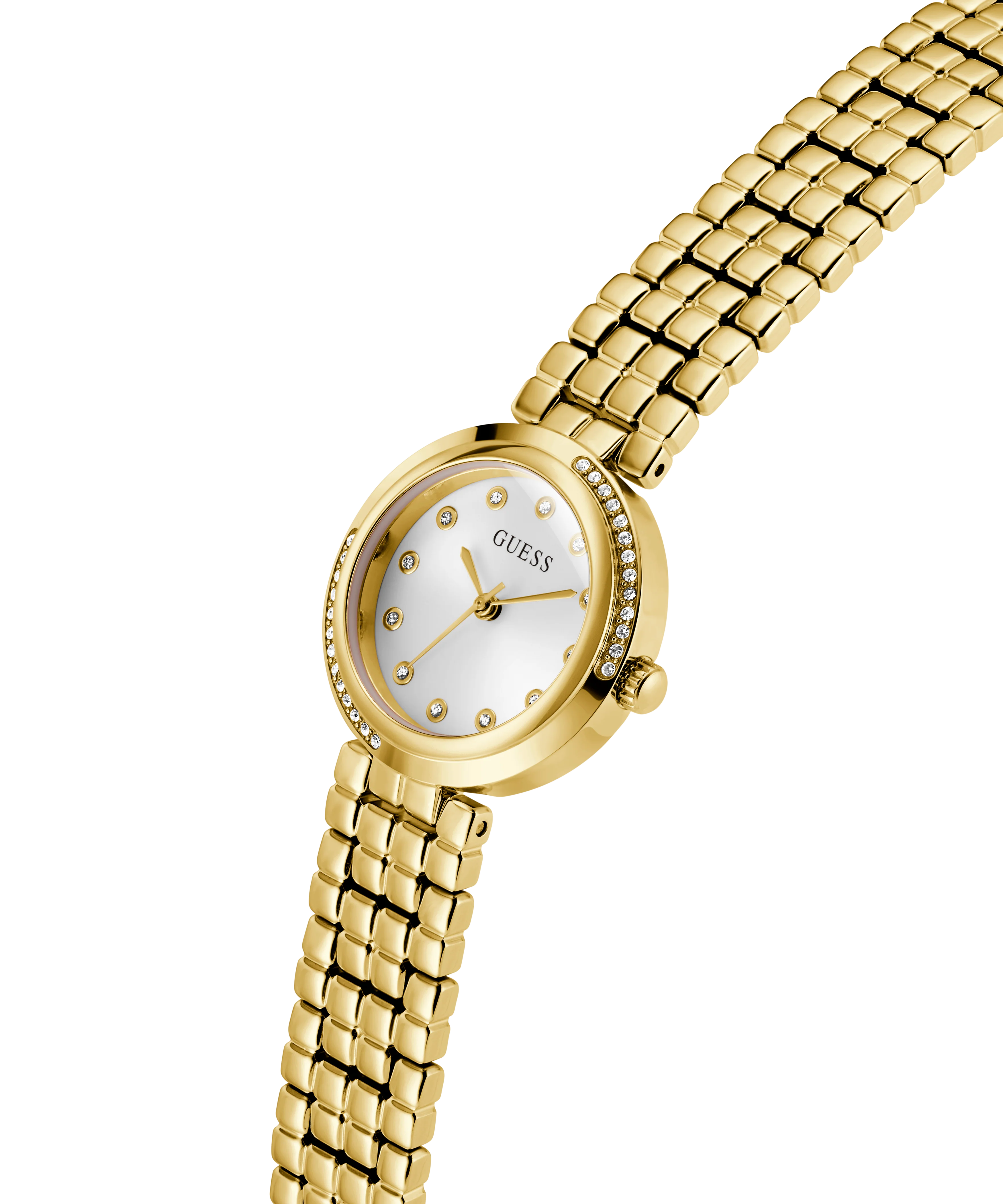 GUESS Ladies Gold Tone Analog Watch - Image 2