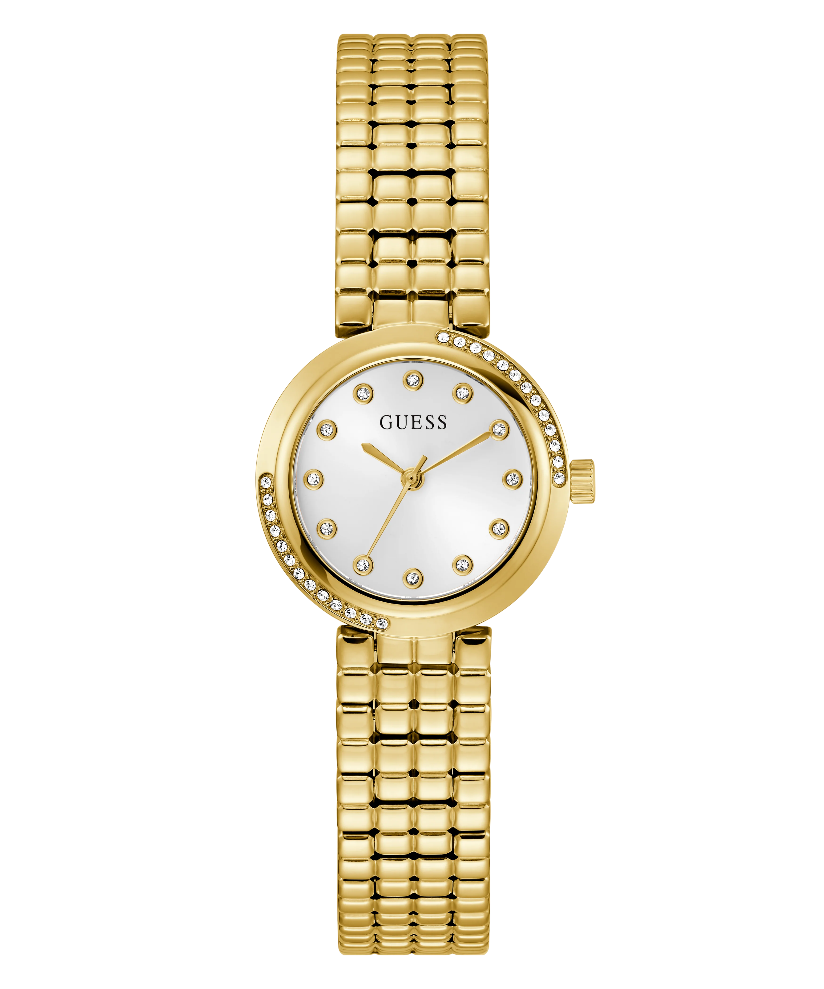 GUESS Ladies Gold Tone Analog Watch - Image 4