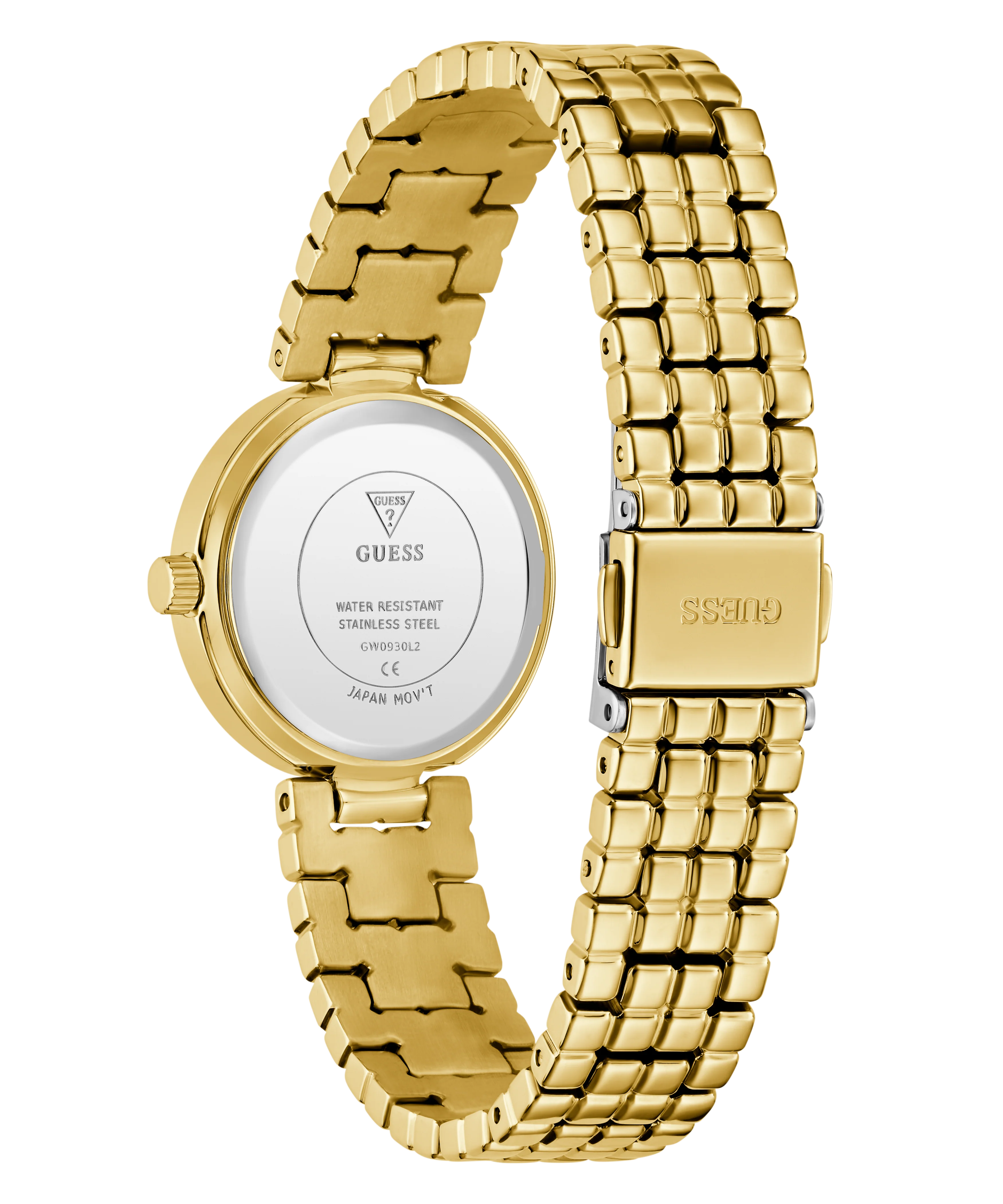 GUESS Ladies Gold Tone Analog Watch - Image 7