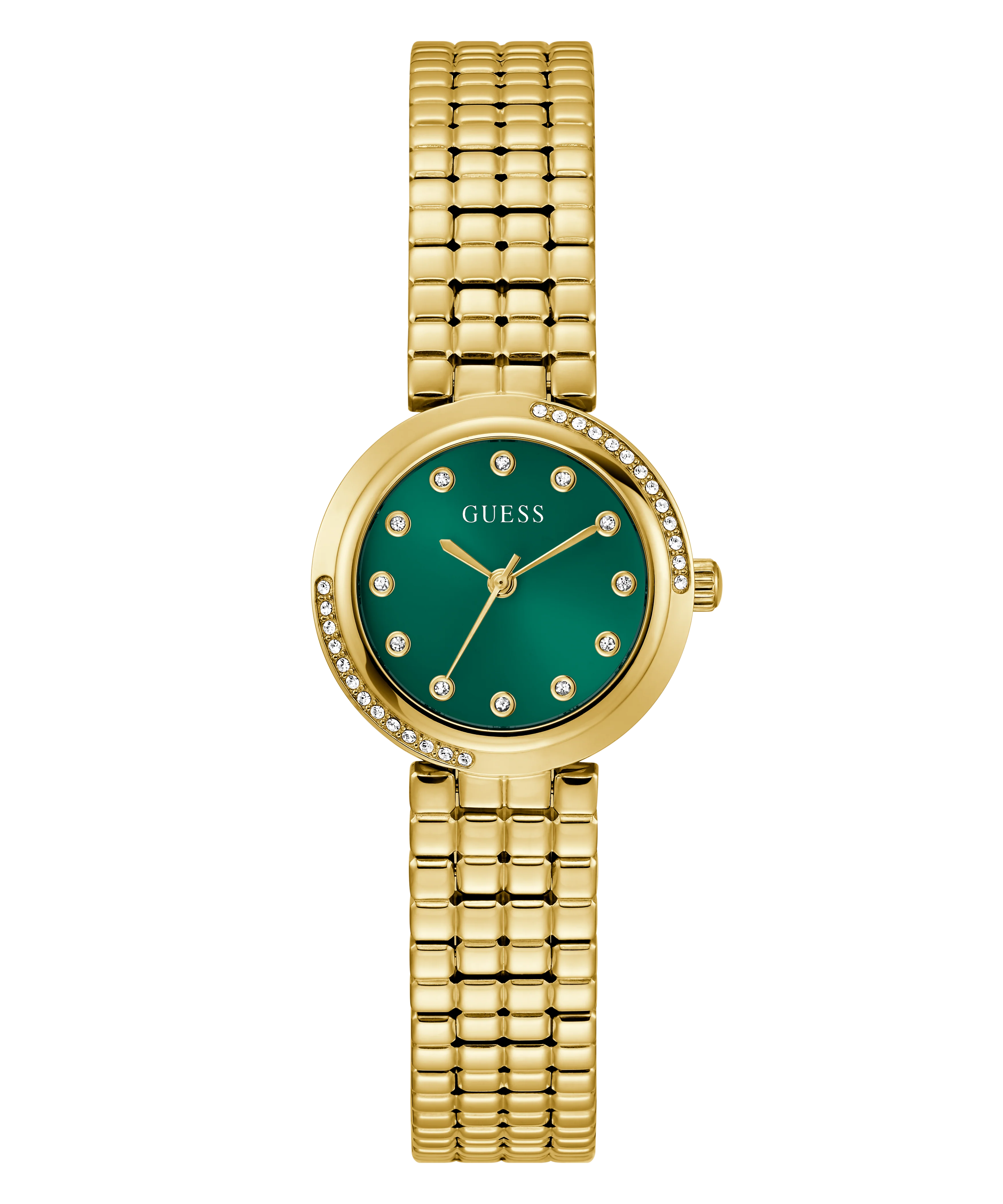 GUESS Ladies Gold Tone Analog Watch - Image 3