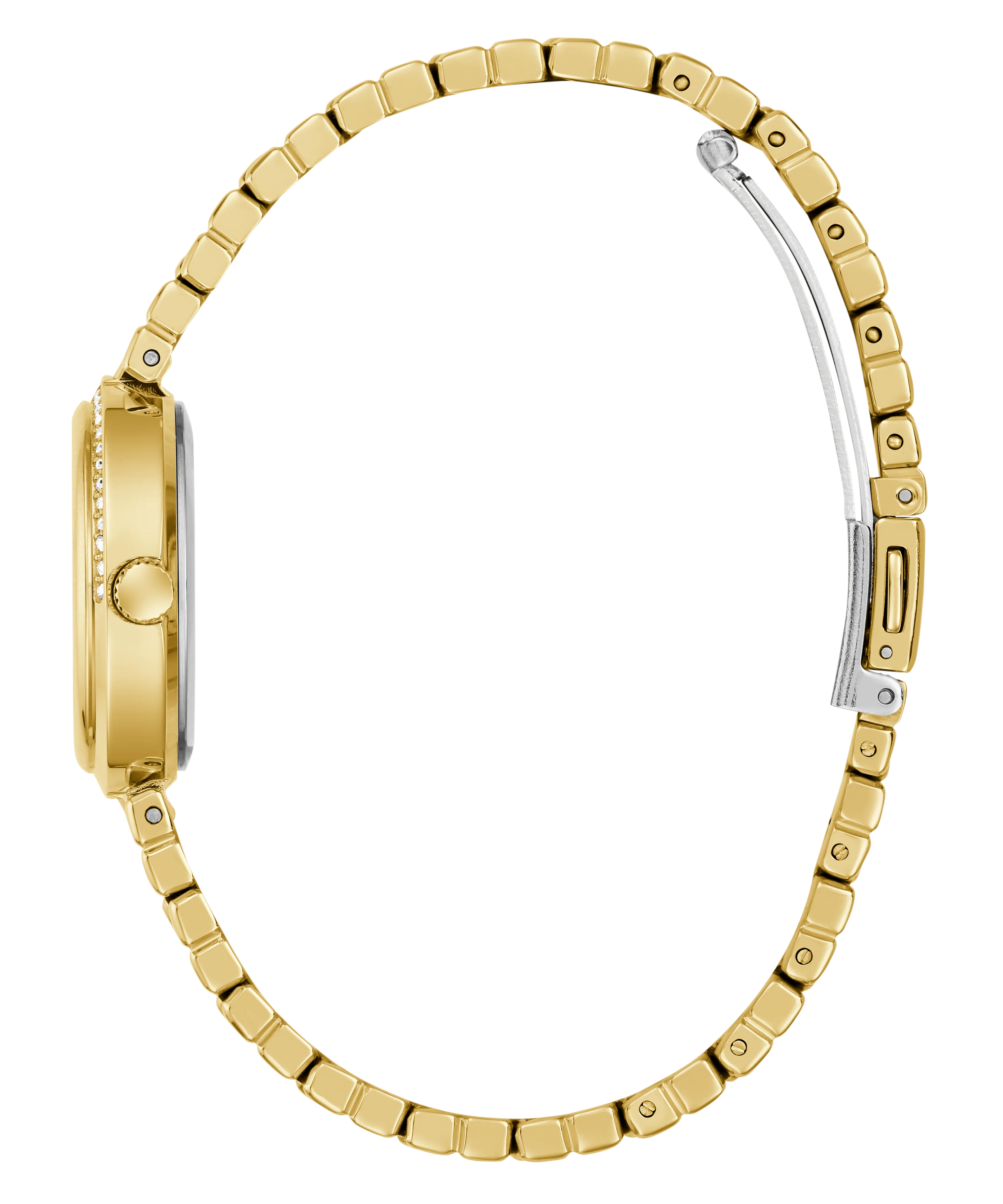 GUESS Ladies Gold Tone Analog Watch - Image 5