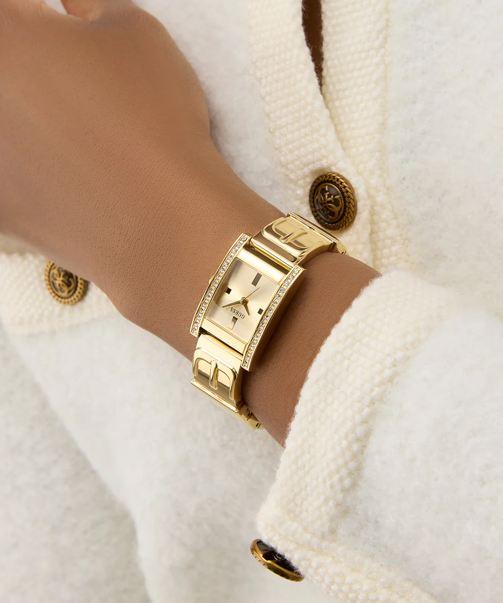 GUESS Ladies Gold Tone Analog Watch - Image 2