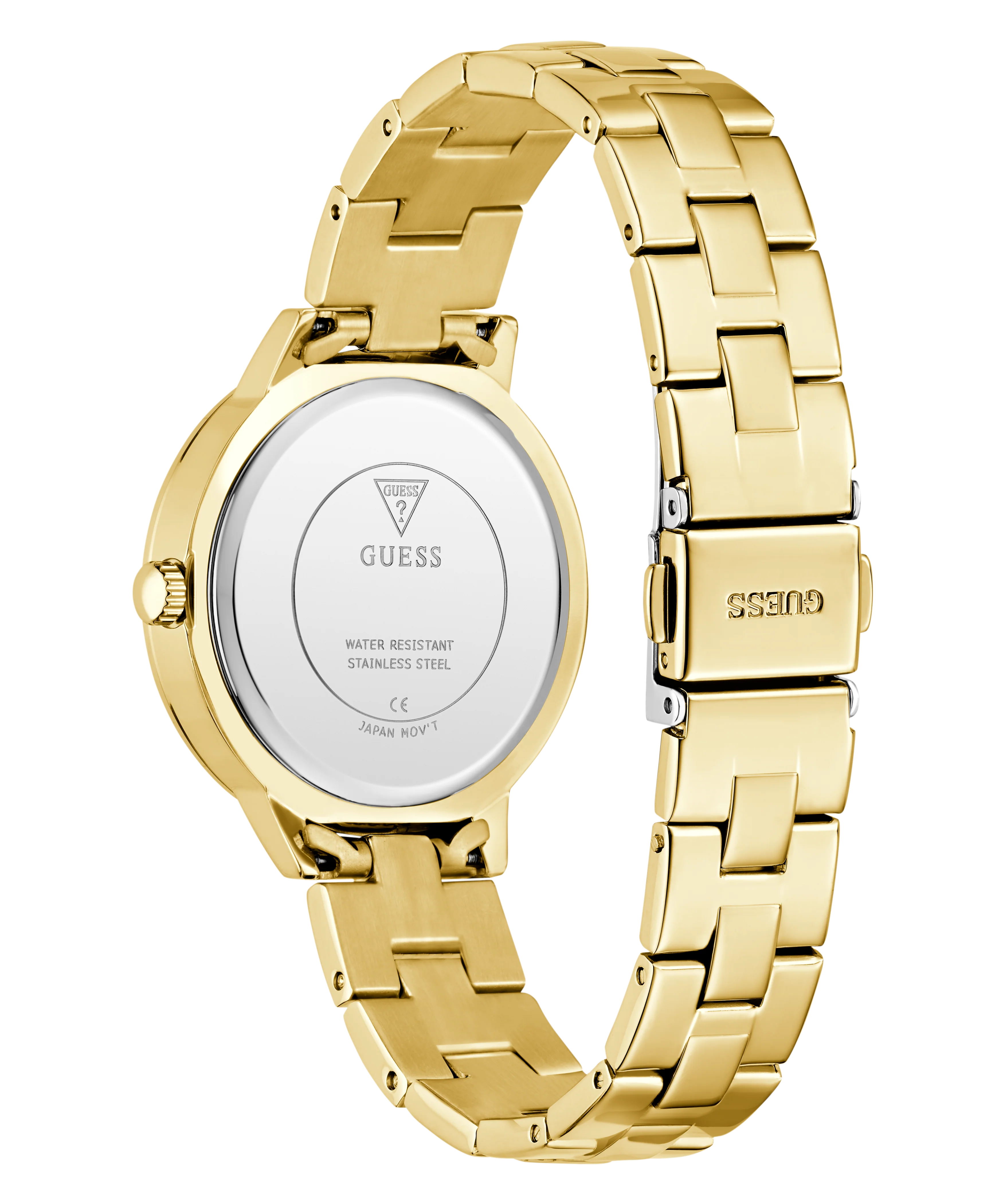 GUESS Ladies Gold Tone Analog Watch - Image 7