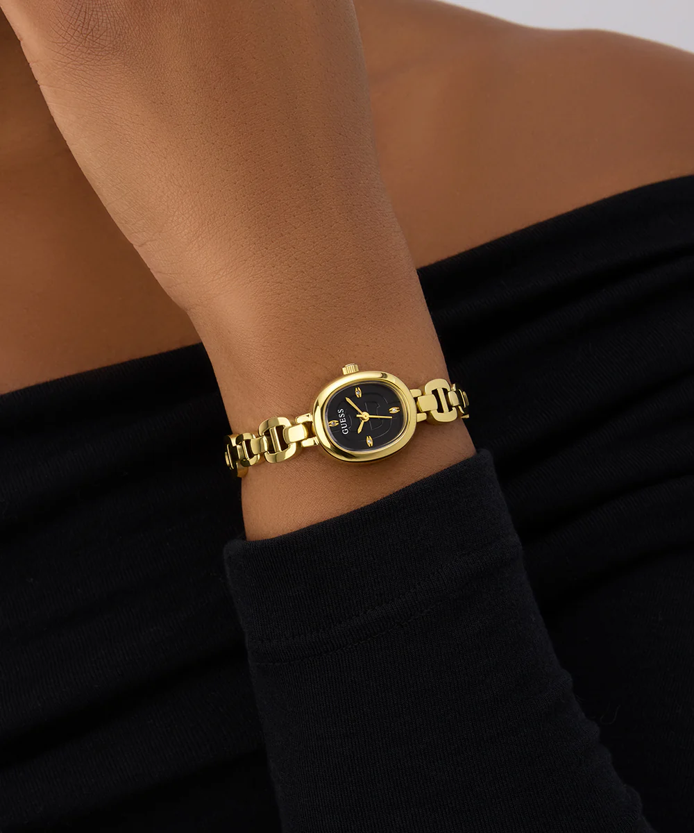 GUESS Ladies Gold Tone Analog Watch - Image 6