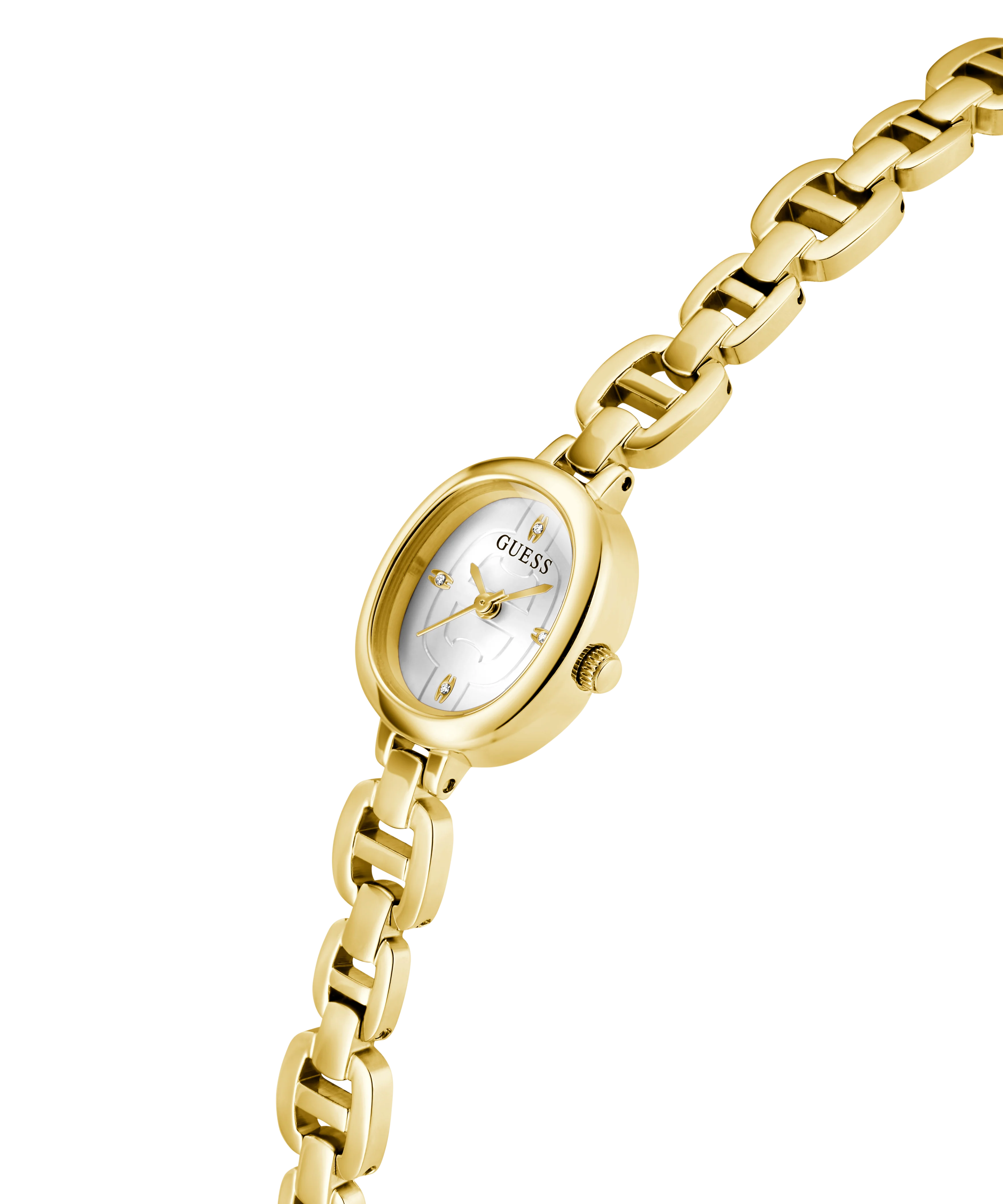 GUESS Ladies Gold Tone Analog Watch - Image 2