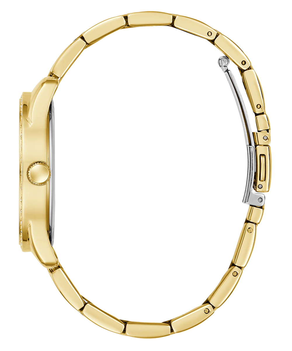 GUESS Ladies Gold Tone Analog Watch - Image 8