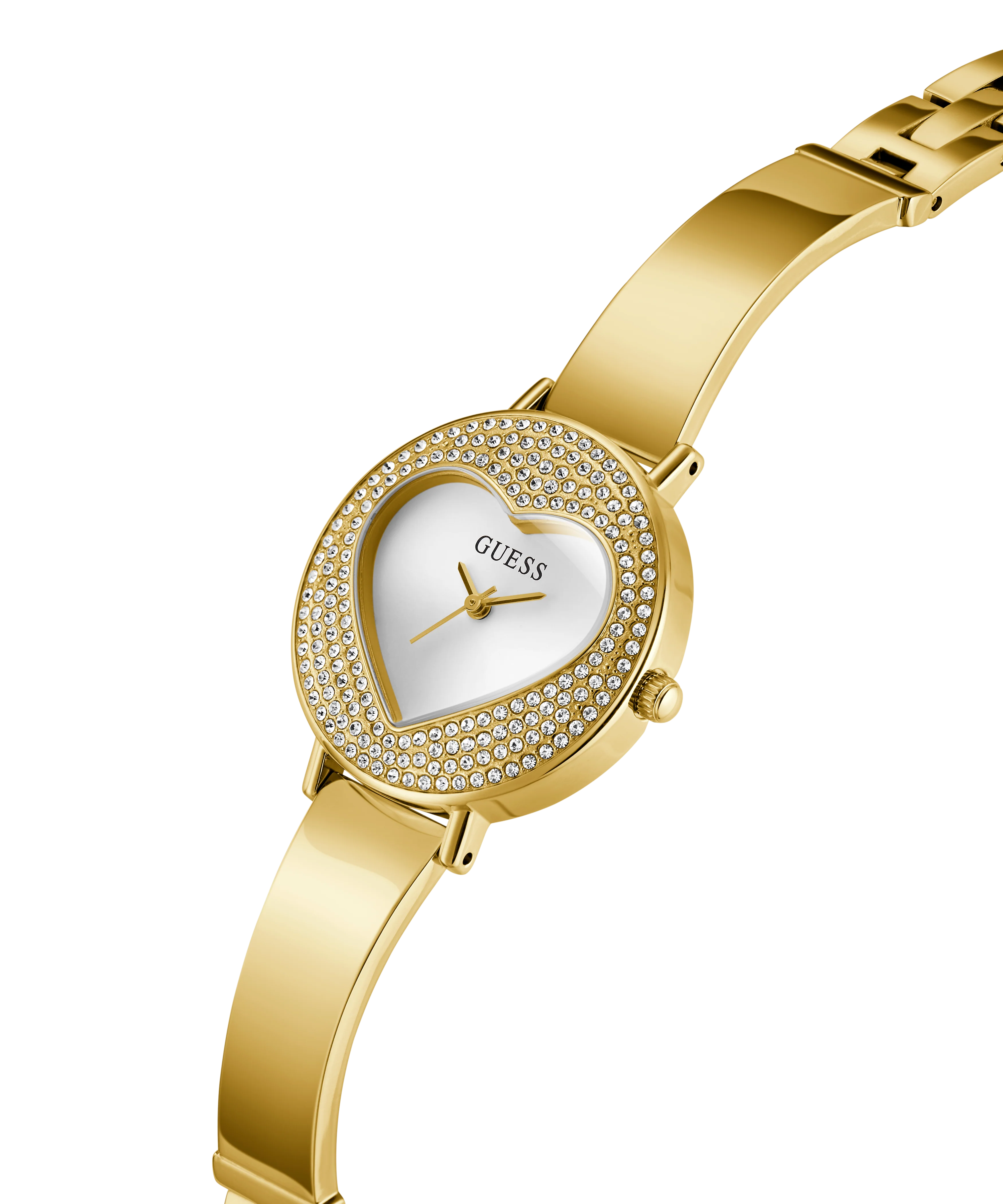 GUESS Ladies Gold Tone Analog Watch - Image 2