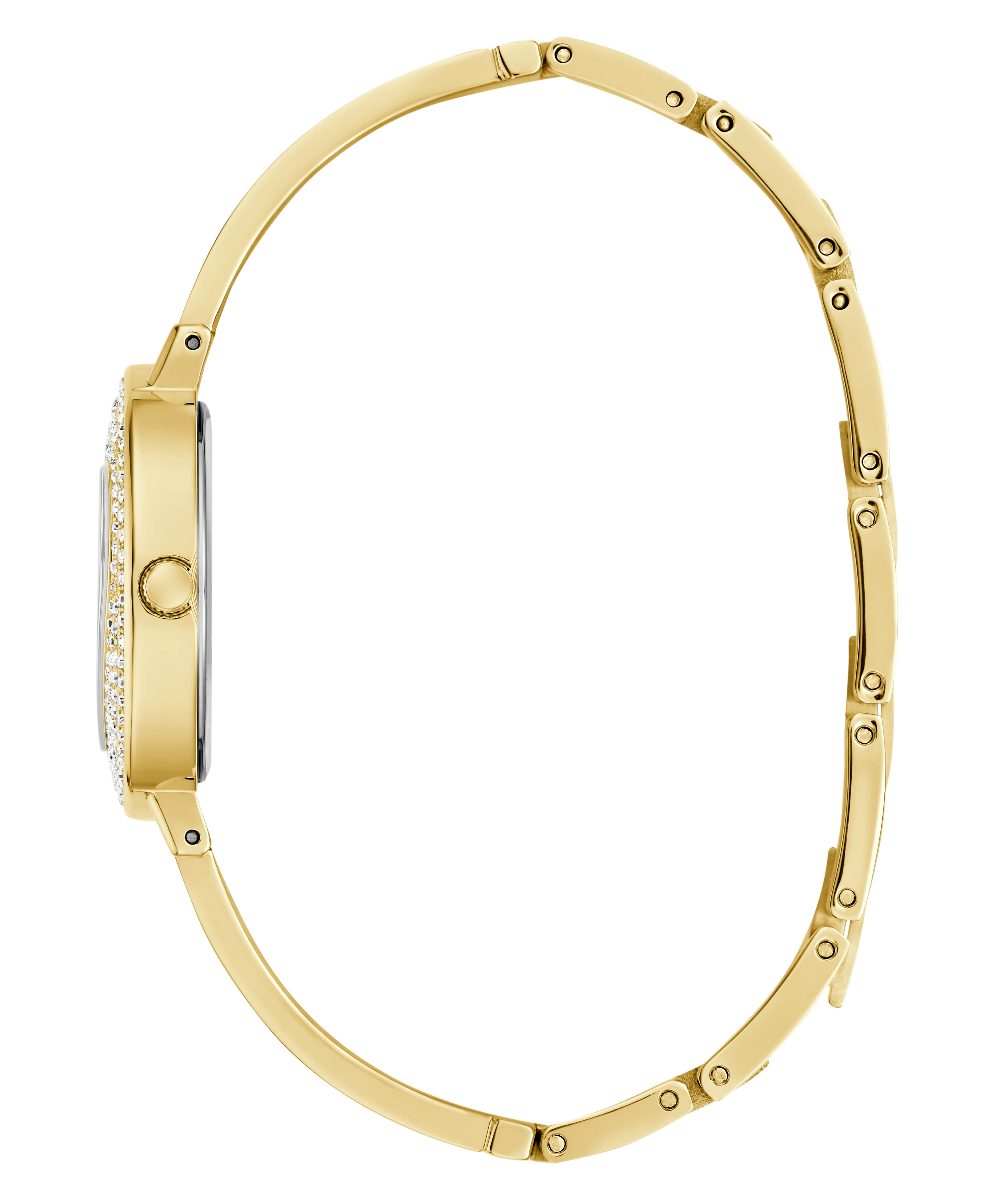 GUESS Ladies Gold Tone Analog Watch - Image 8