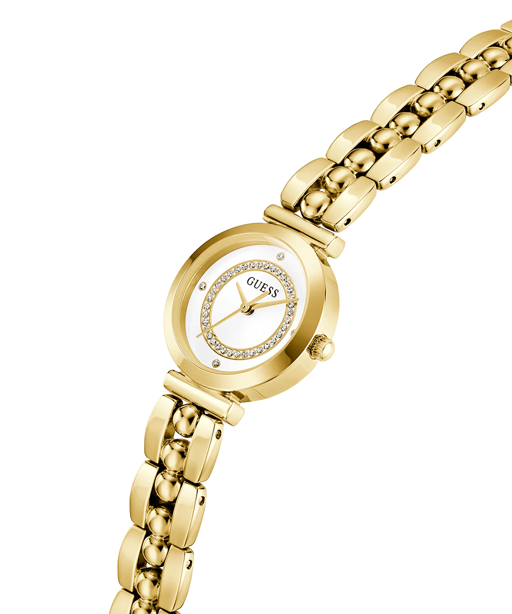 GUESS Ladies Gold Tone Analog Watch - Image 2