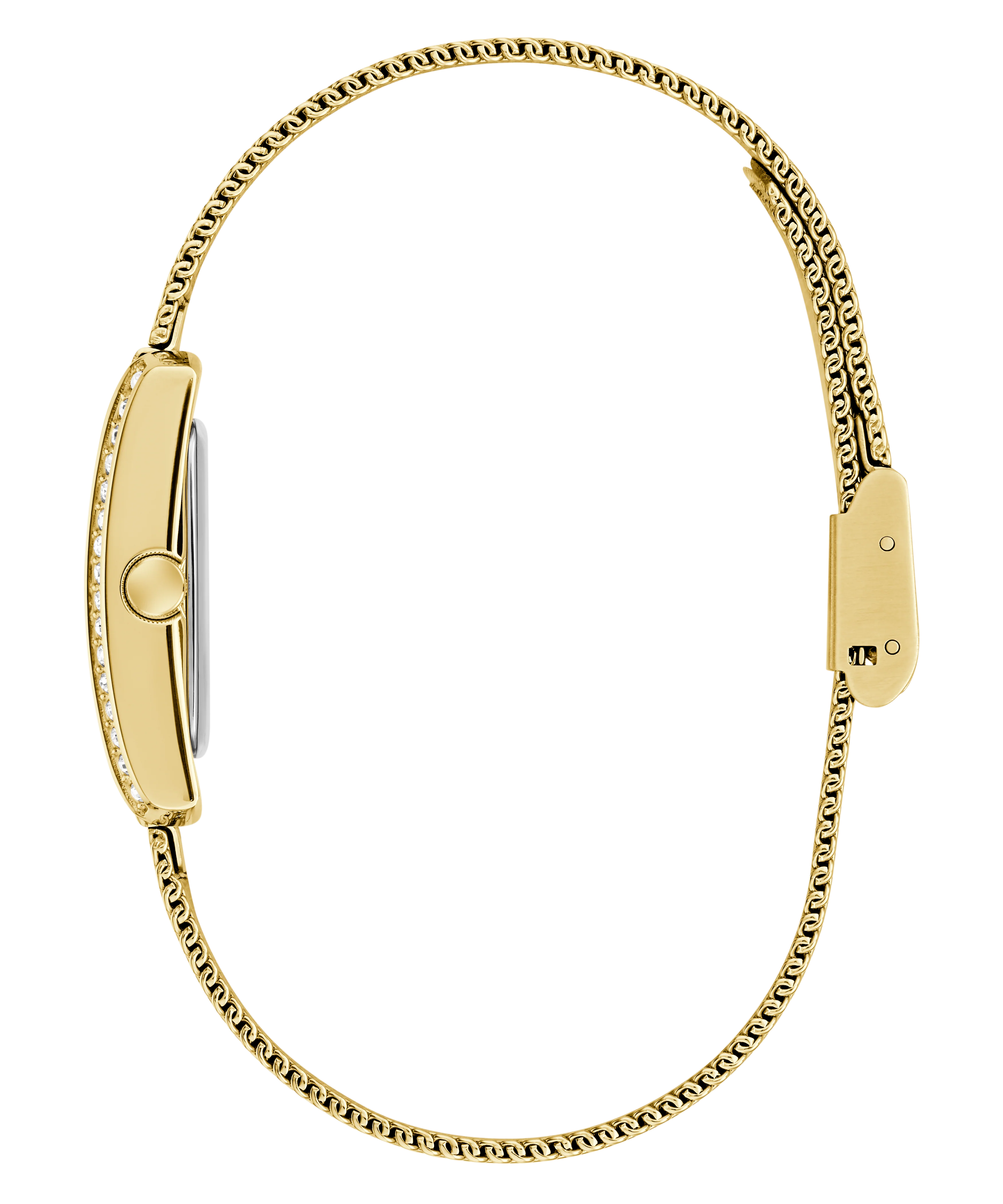 GUESS Ladies Gold Tone Analog Watch - Image 8