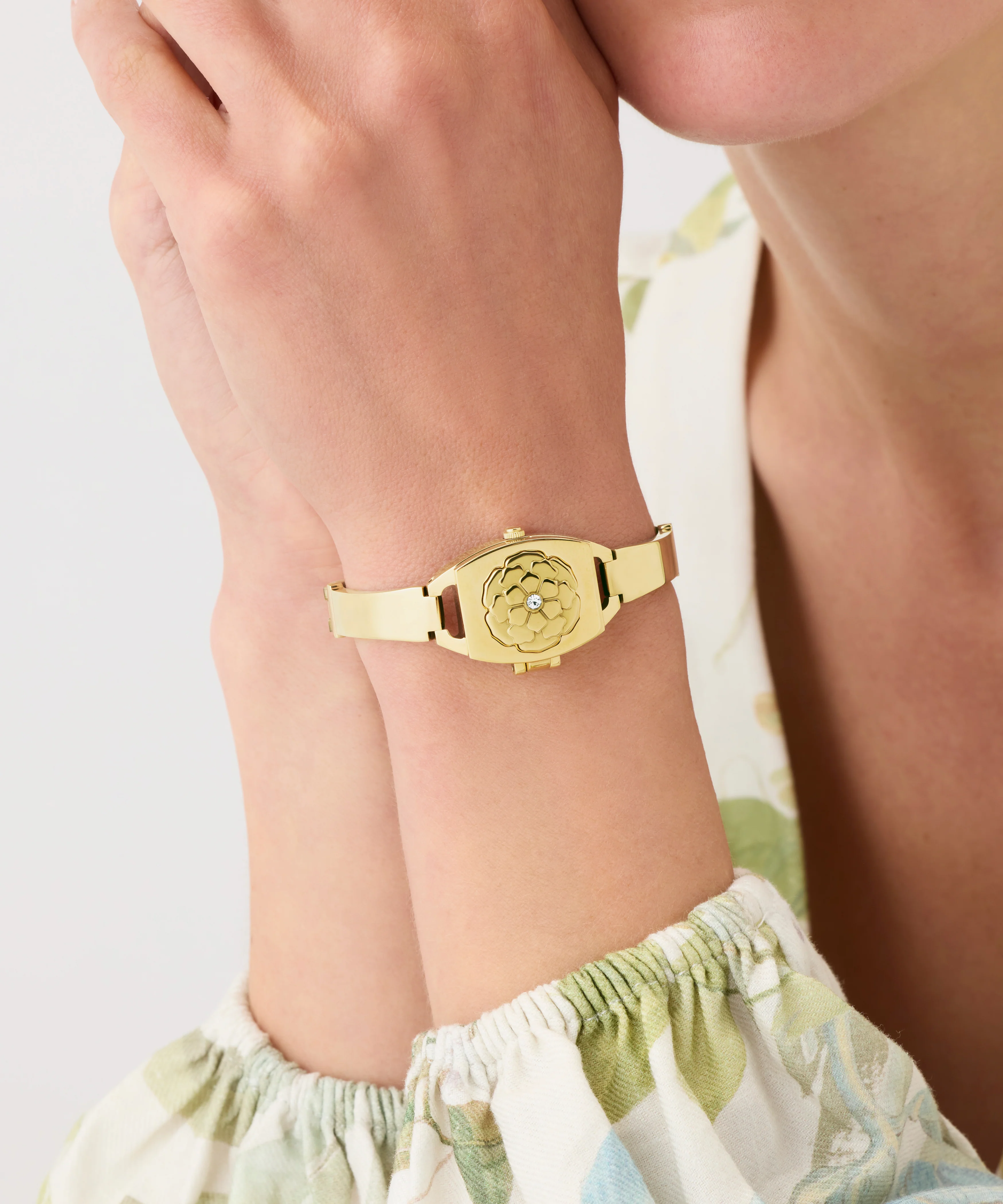 GUESS Ladies Gold Tone Analog Watch - Image 6