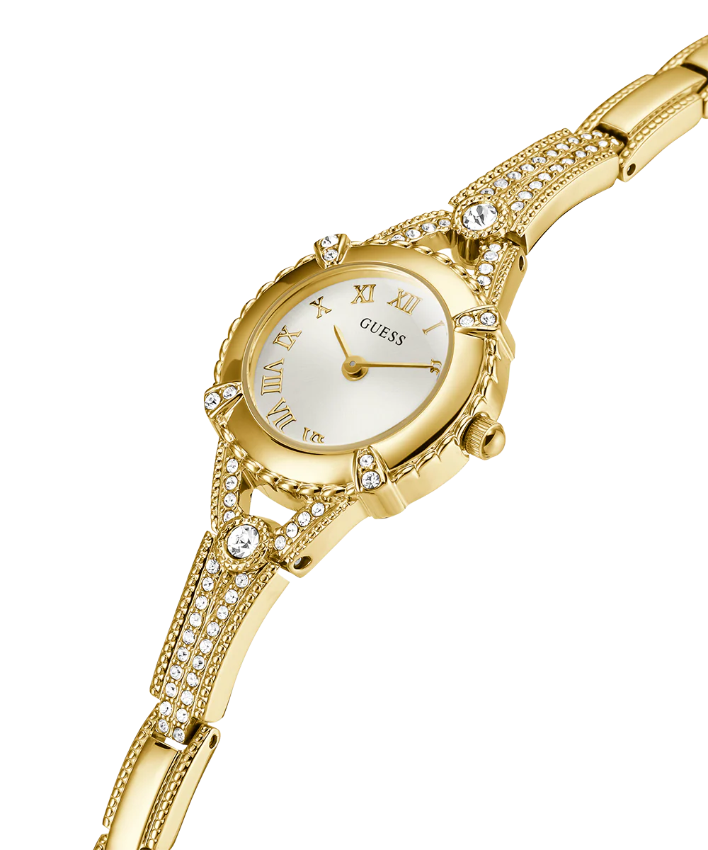 GUESS Ladies Gold Tone Analog Watch - Image 3