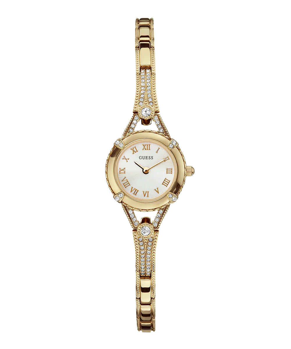GUESS Ladies Gold Tone Analog Watch - Image 4