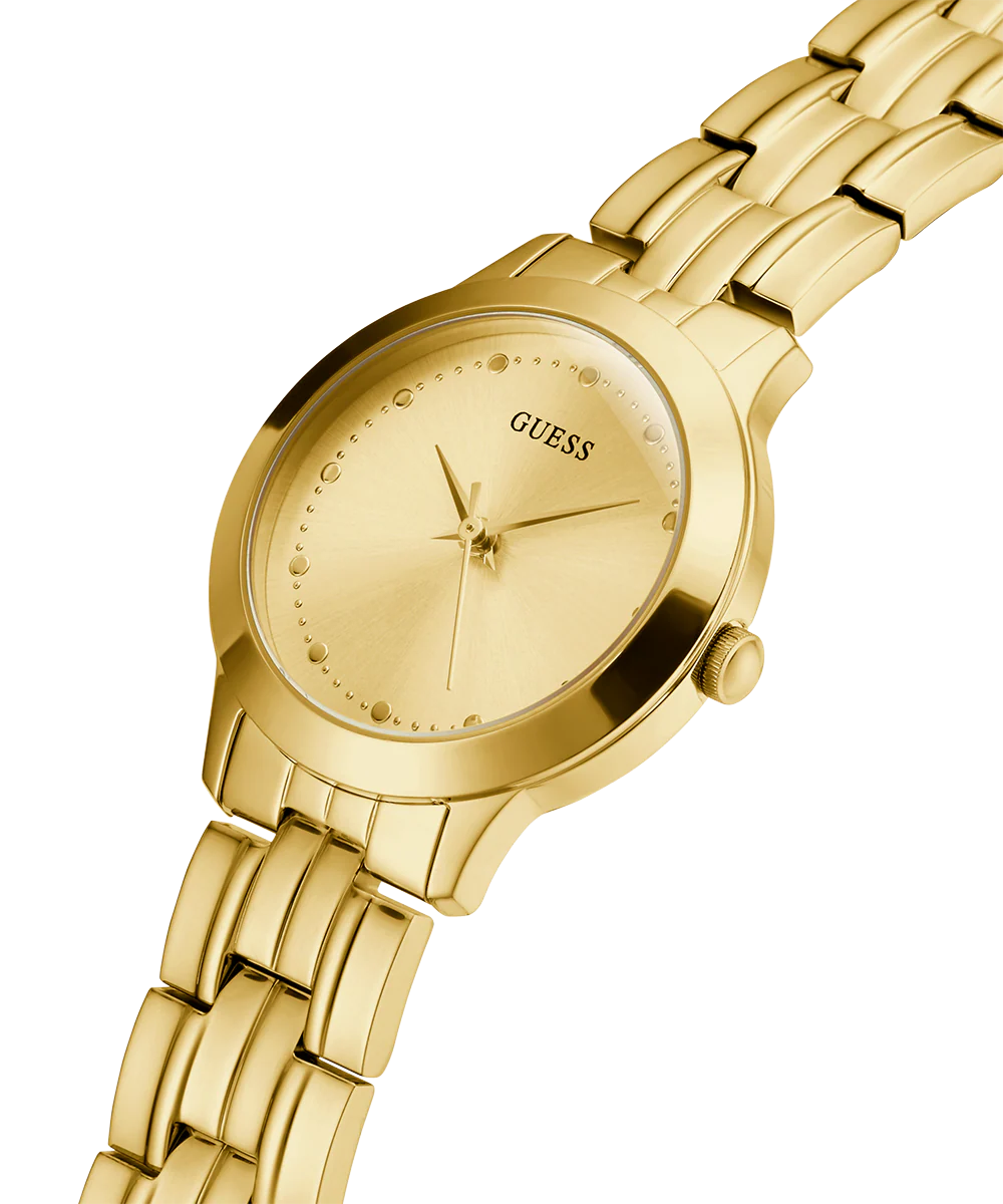 GUESS Ladies Gold Tone Analog Watch - Image 2