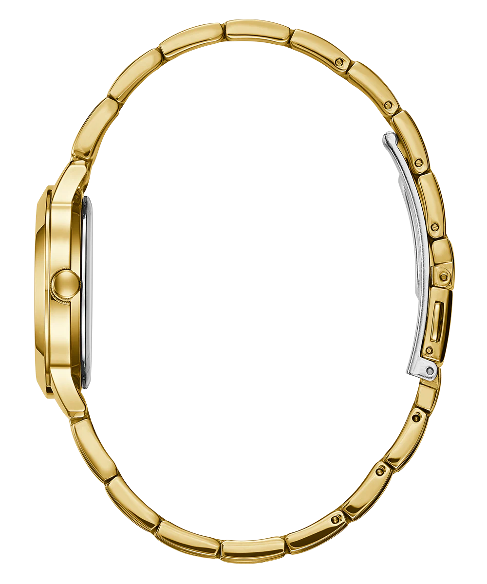 GUESS Ladies Gold Tone Analog Watch - Image 4