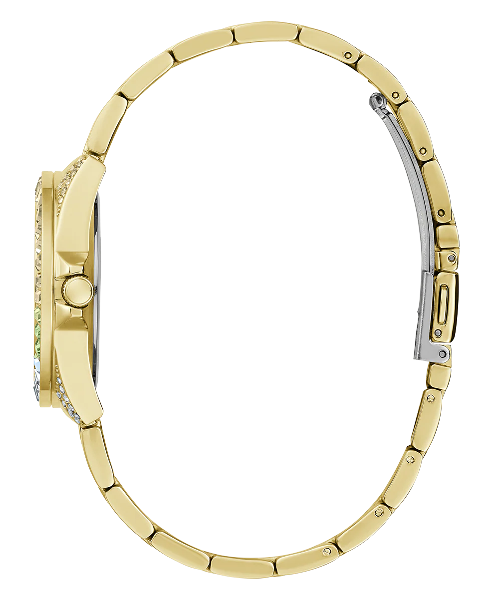 GUESS Ladies Gold Tone Date Watch - Image 7