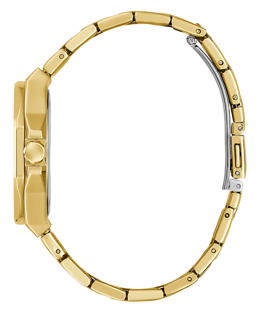 GUESS Ladies Gold Tone Date Watch - Image 3